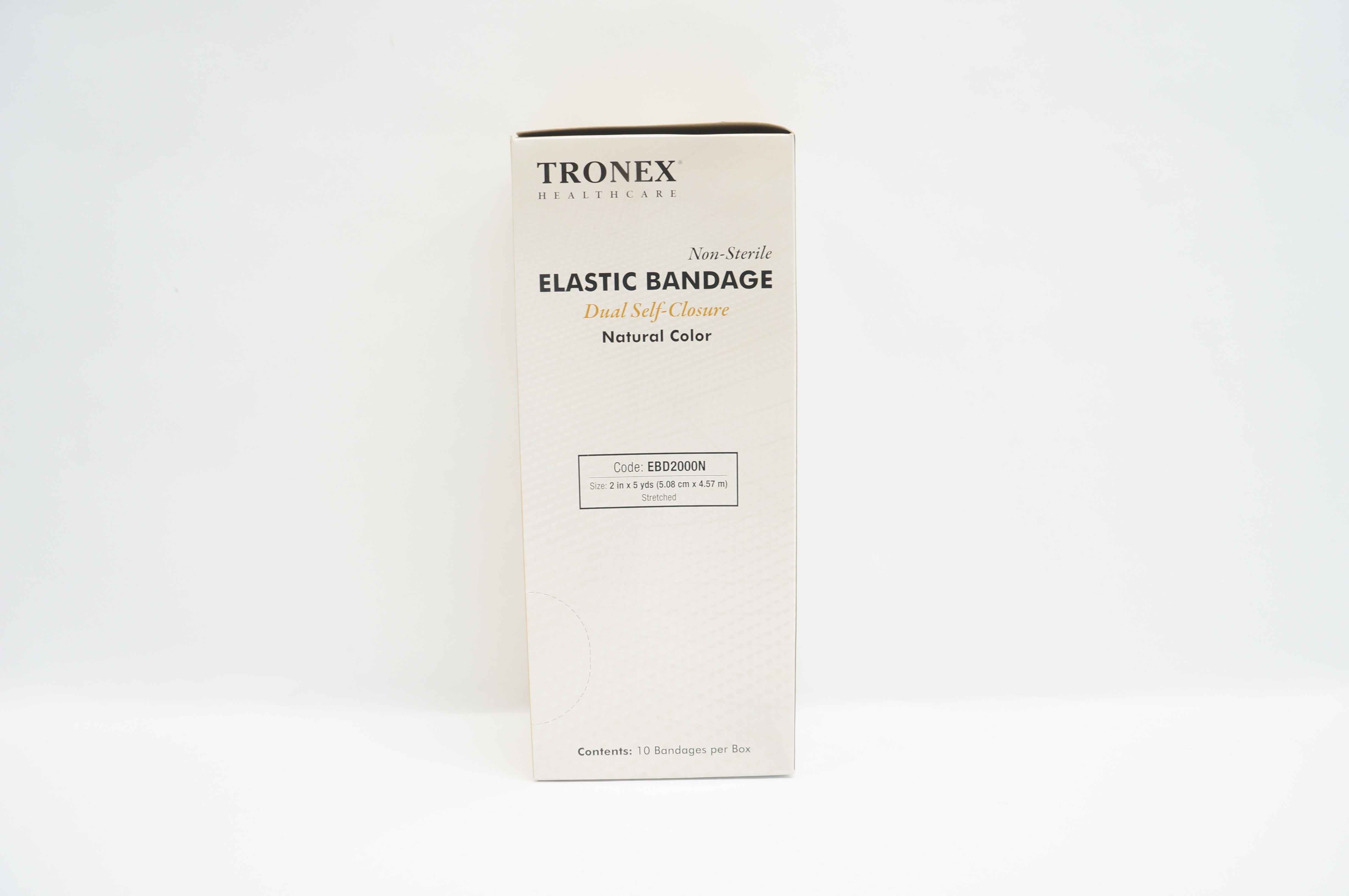 Tronex Healthcare EBD2000N Elastic Bandage, Size 2inch x 5yds - Box of 10