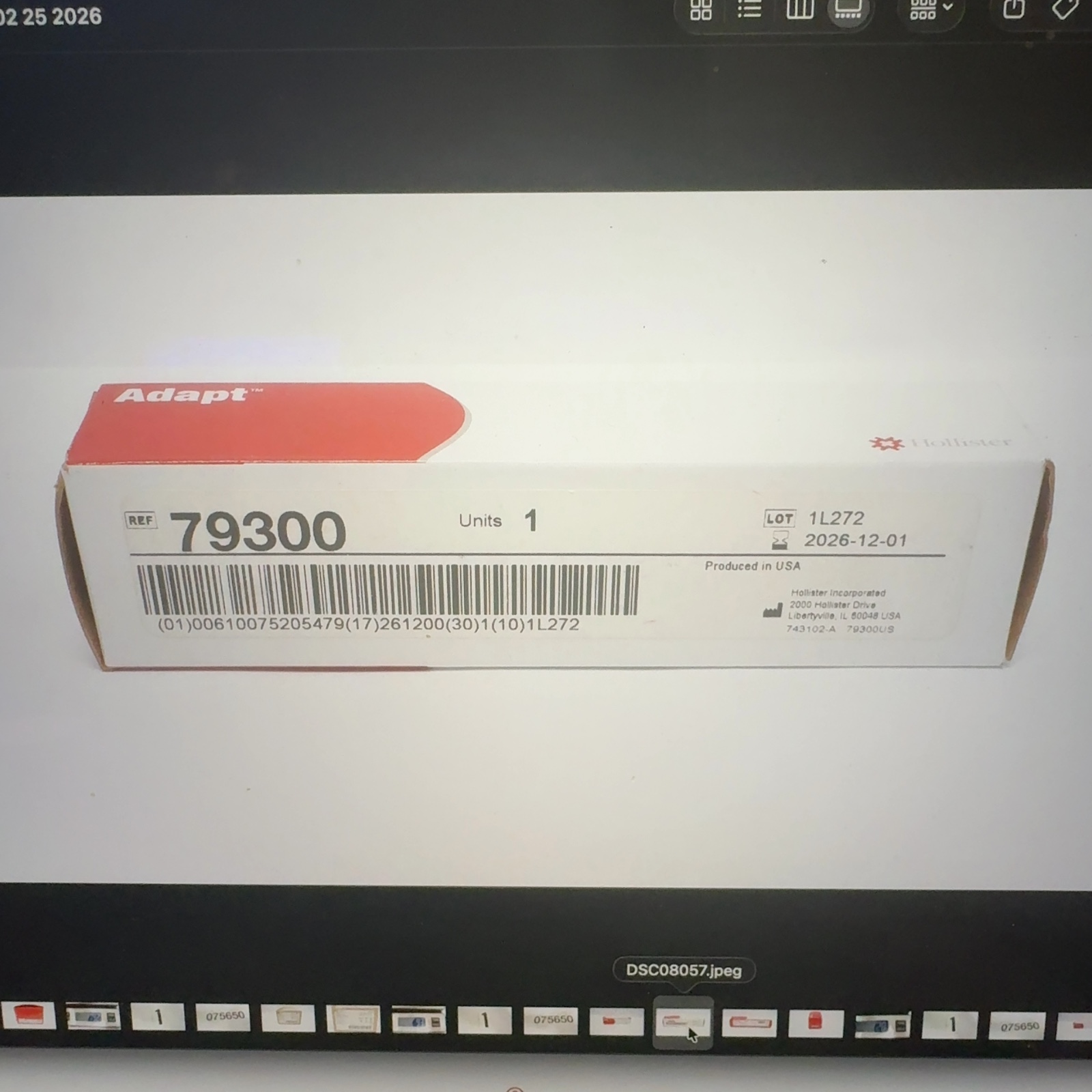 Hollister Adapt 79300 Ostomy Paste 2.1 oz New Sealed