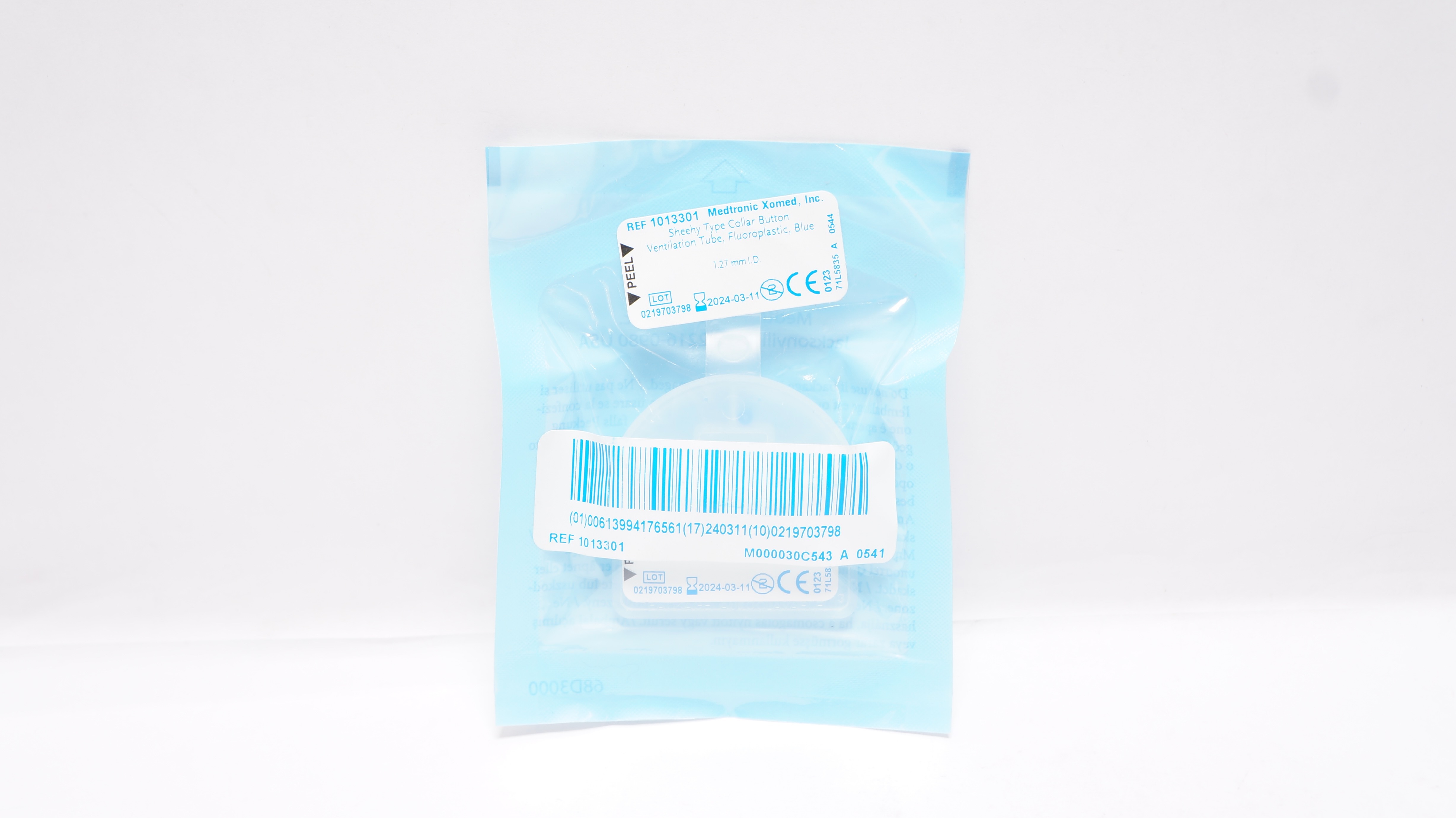 Medtronic 1013301 Sheehy Type Collar Button Ventilation 1.27mm ID