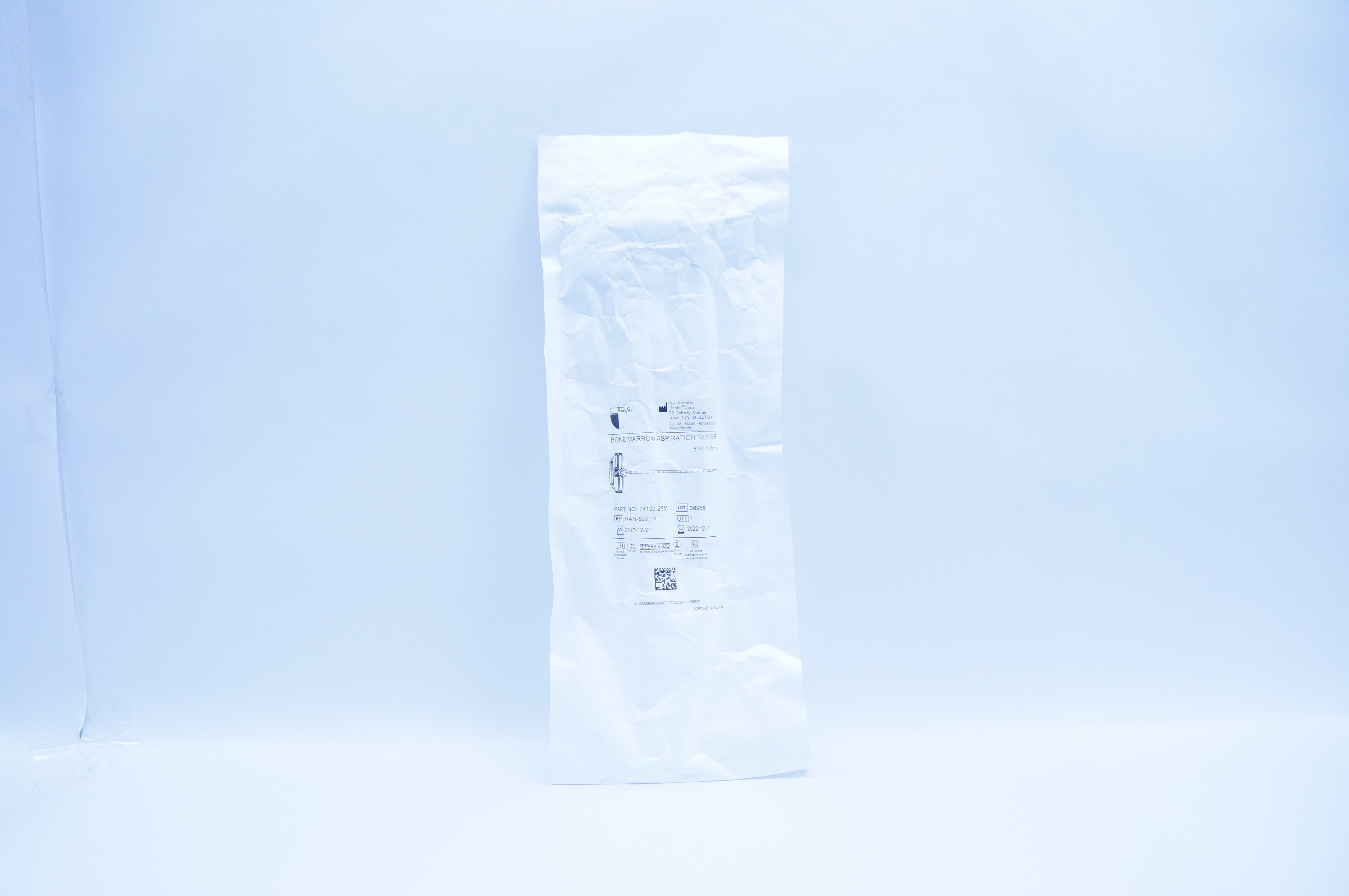 Ranfac RAN-825cm Bone Marrow Aspiration Ndle 8ga x 25cm