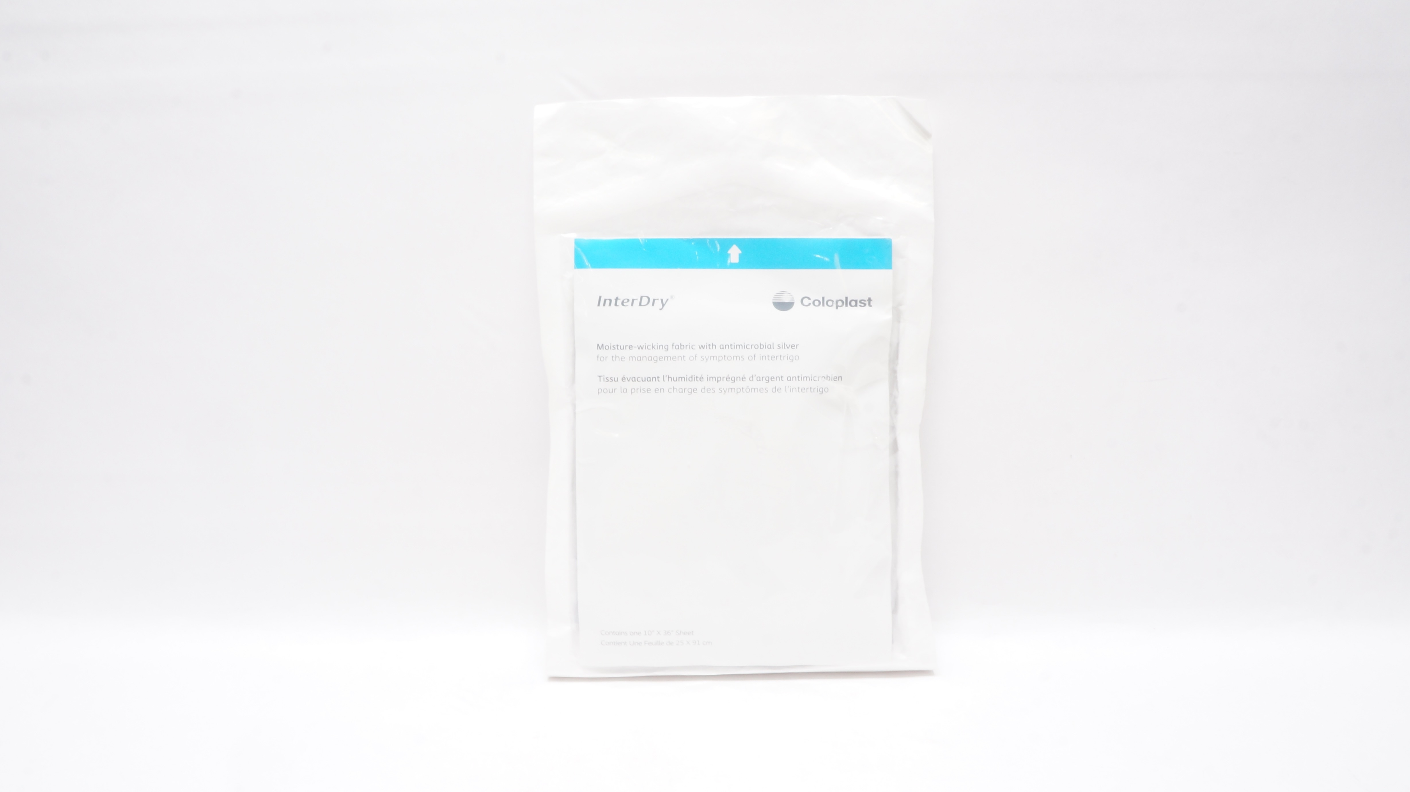 Coloplast 7912 InterDry Antimicrobial Silver 10inch x 36inch