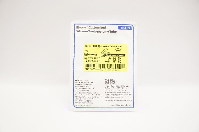 Smiths Medical XT17FS50NSC119N Portex Bivona Customized Silic Tracheostomy Tube