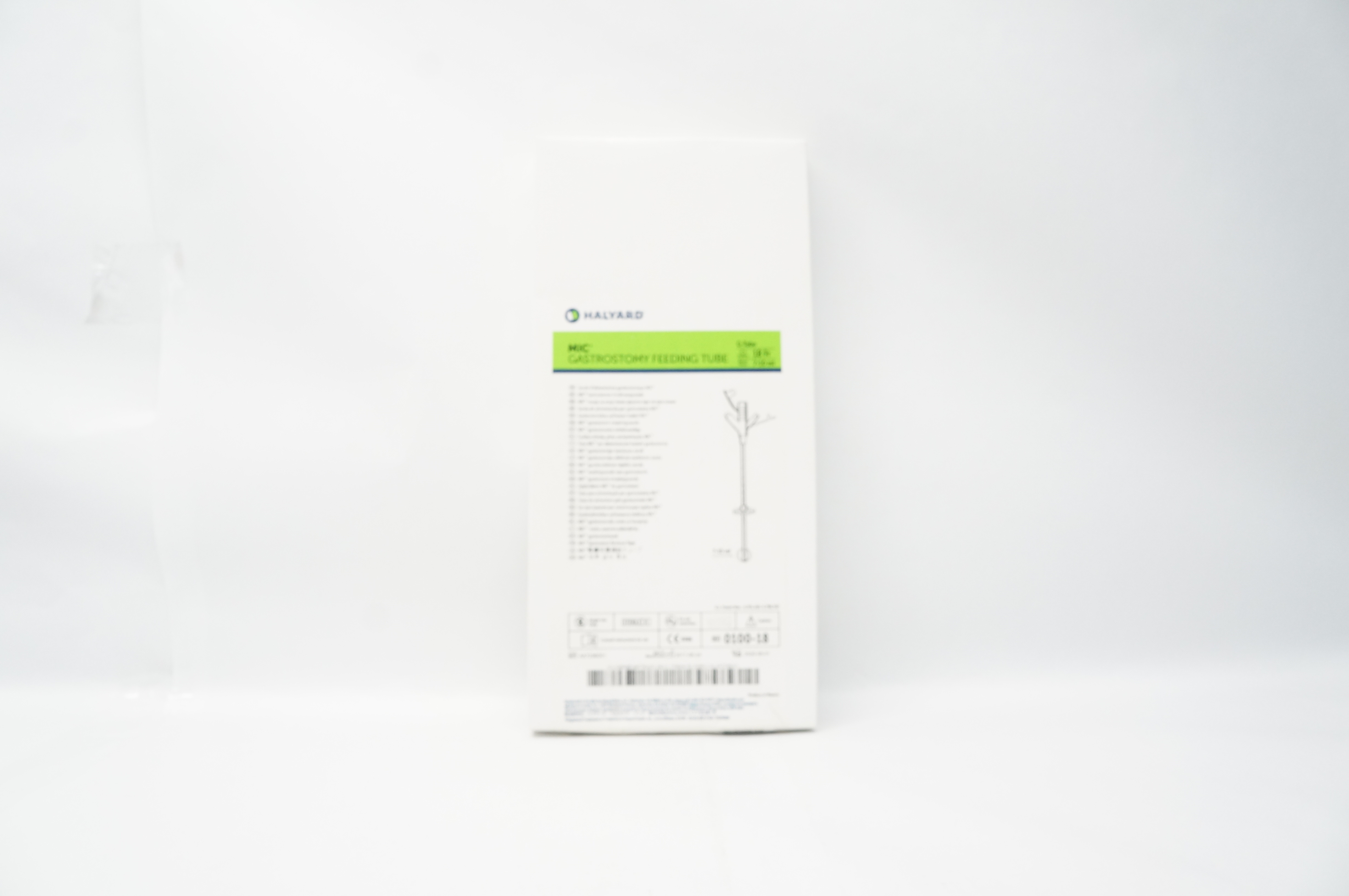 Halyard 0100-18 MIC Gastrostomy Feeding Tube 18Fr 7-10ml (x)