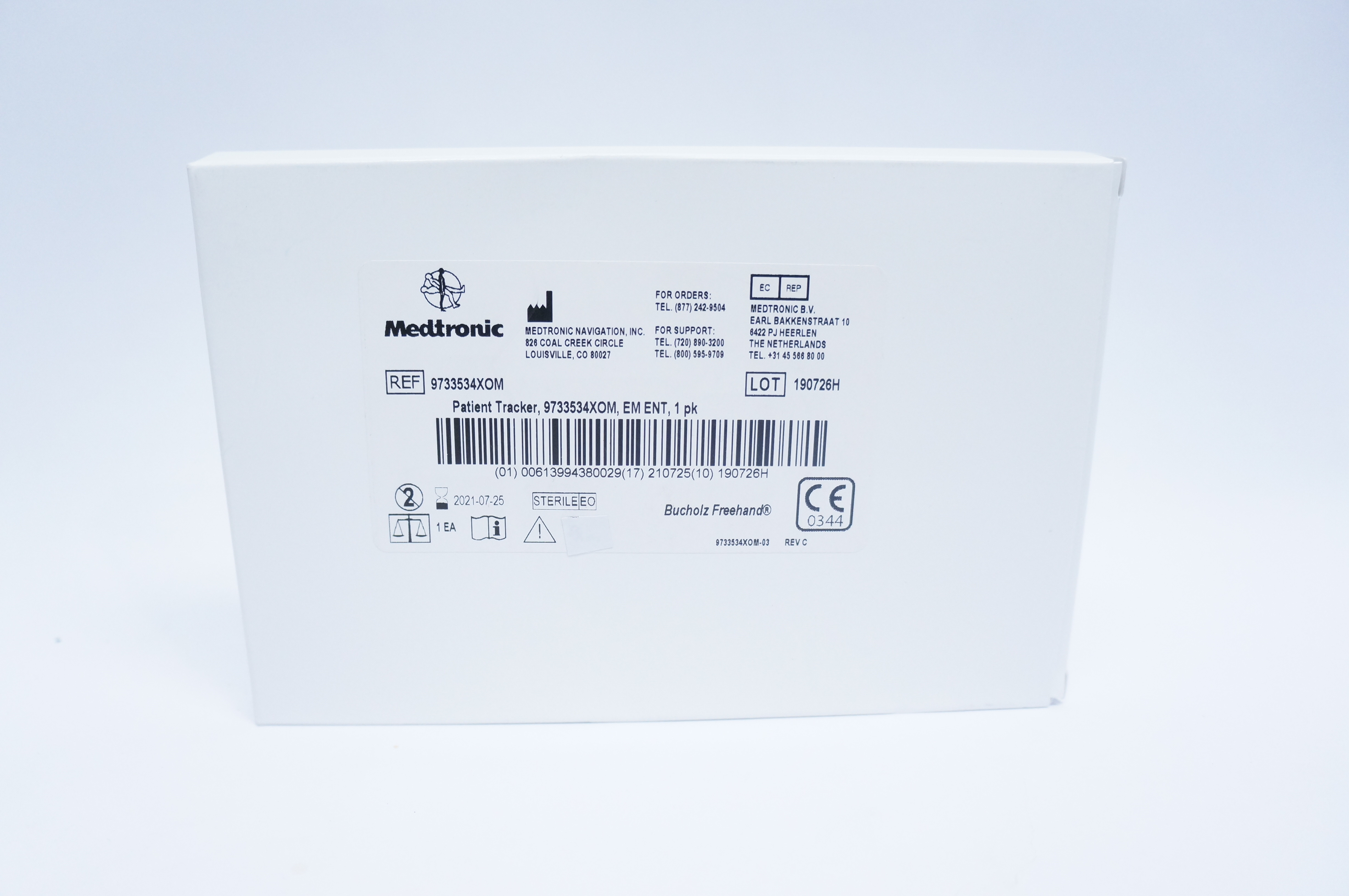 Medtronic 9733534XOM Patient Tracker, EM ENT, 1pk