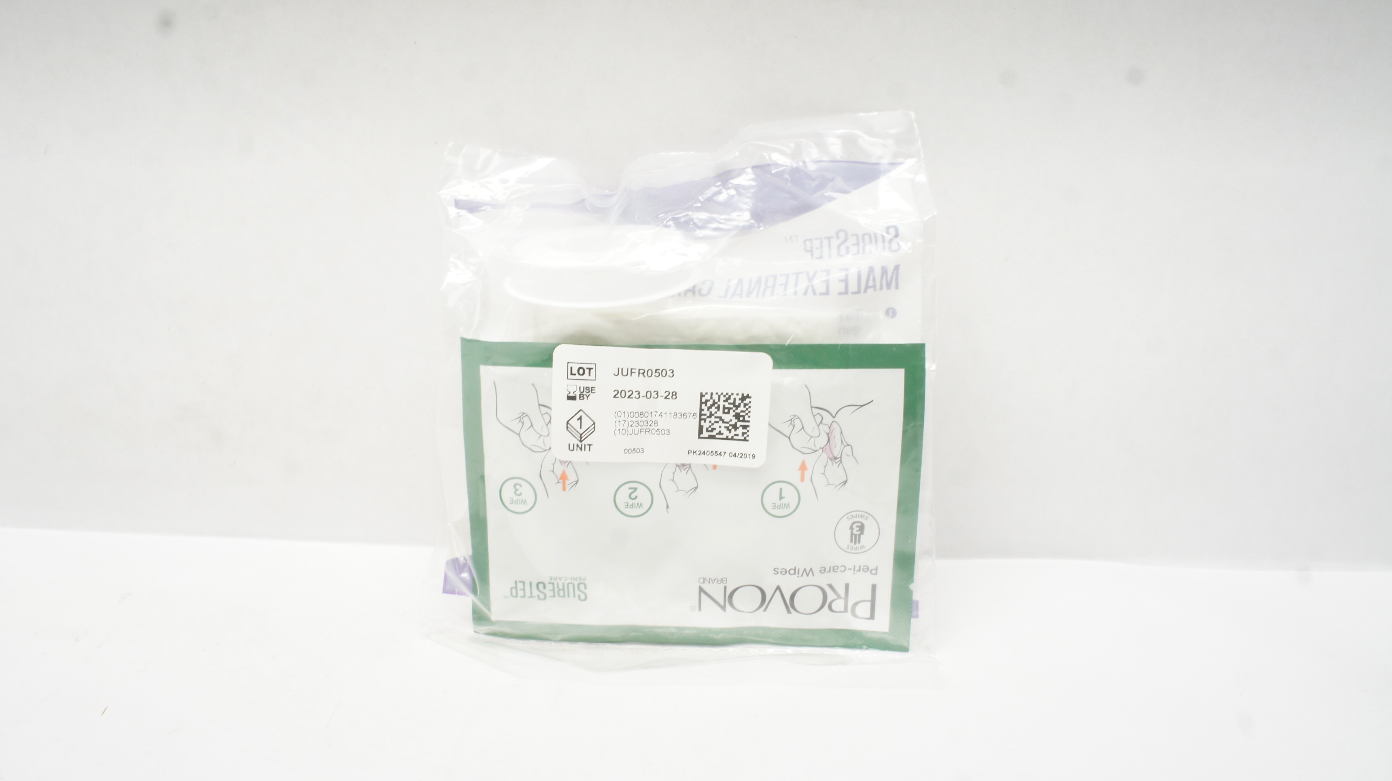 Bard MECRV030 SureStep Male External Cath.(x)