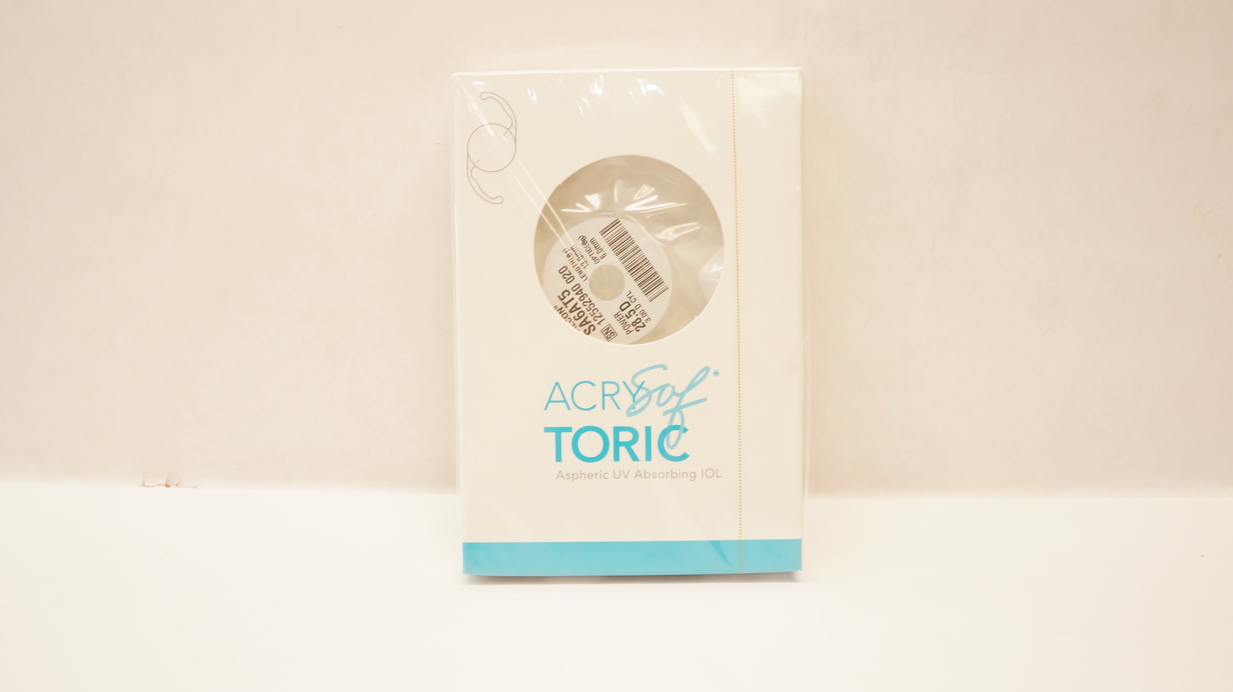 Alcon SA6AT5 ACRYSof Toric Aspheric Toric IOL 28.5D Length 13mm Optic 6.0mm (x)