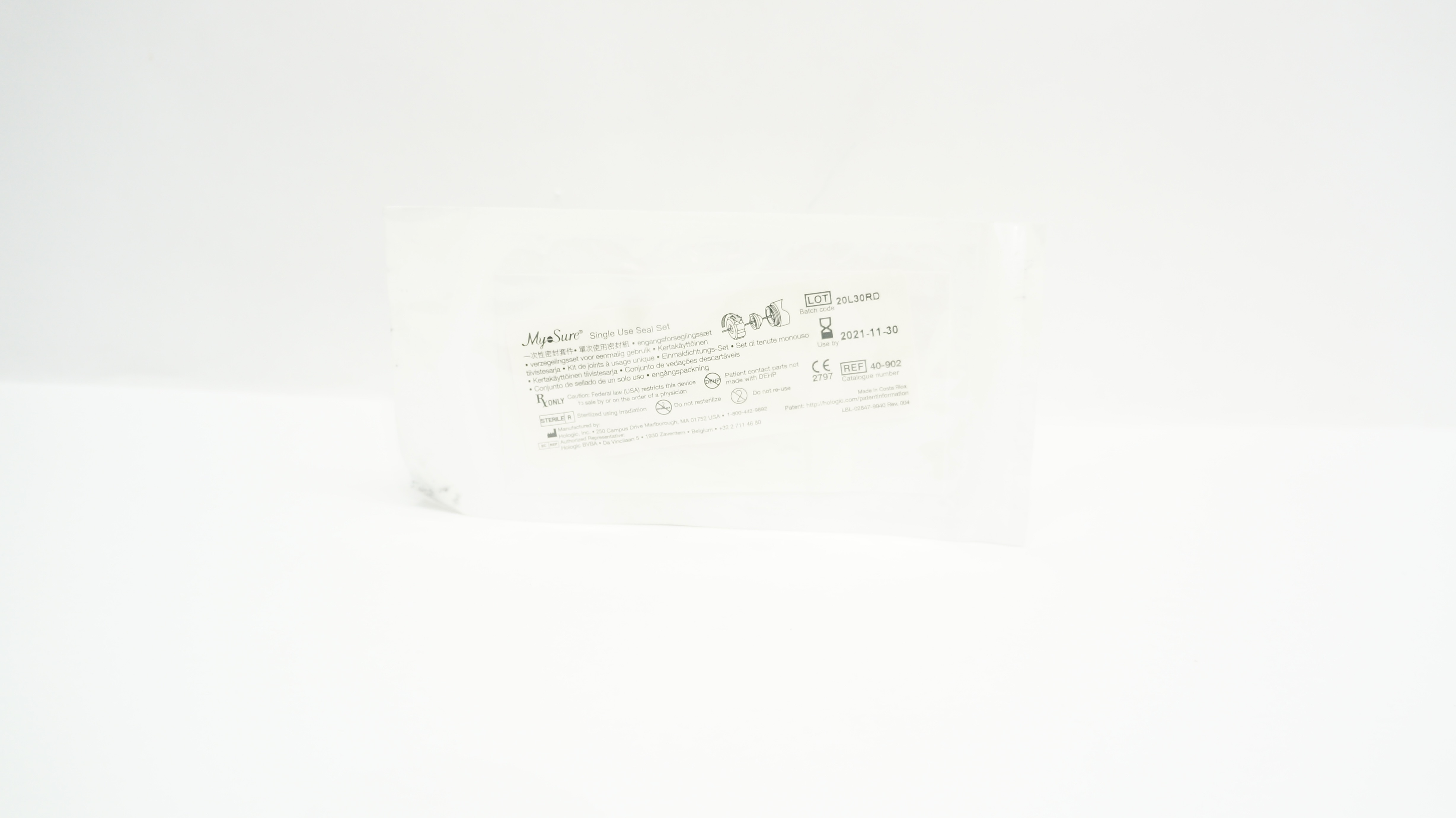 Hologic 40-902 My-Sure Single Use Seal Set (x)