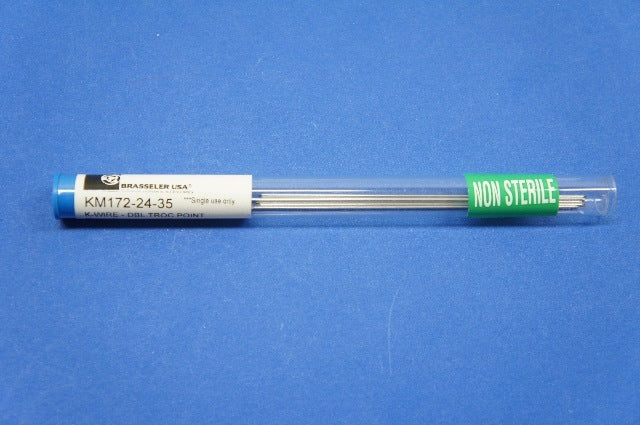 Brasseler KM172-24-35 K-Wire - Double Torcar Point 0.035