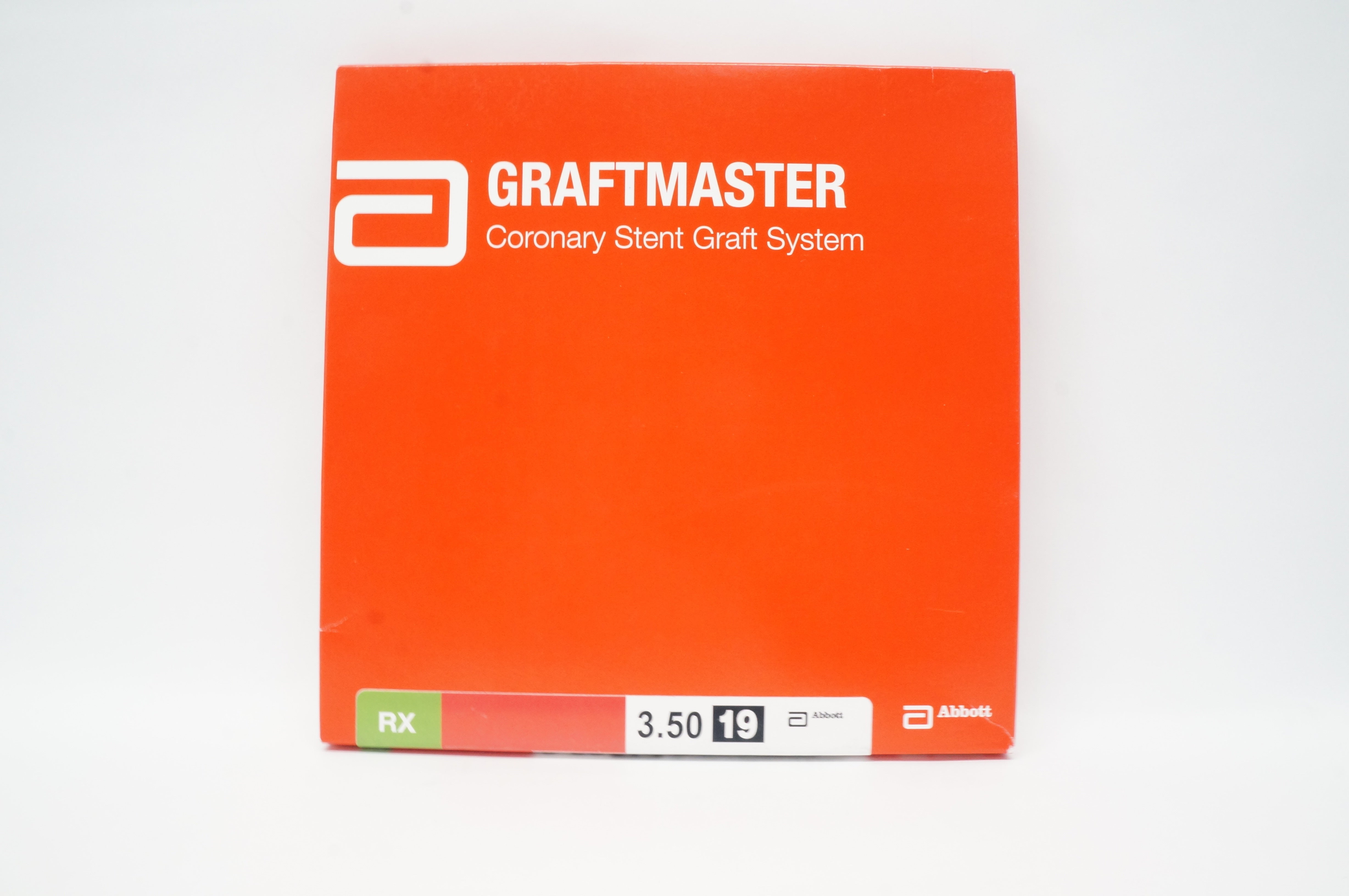 Abbott 1012581-19 GRAFTMASTER Coronary Stnt. Graft System 3.50mm x 19mm (x)