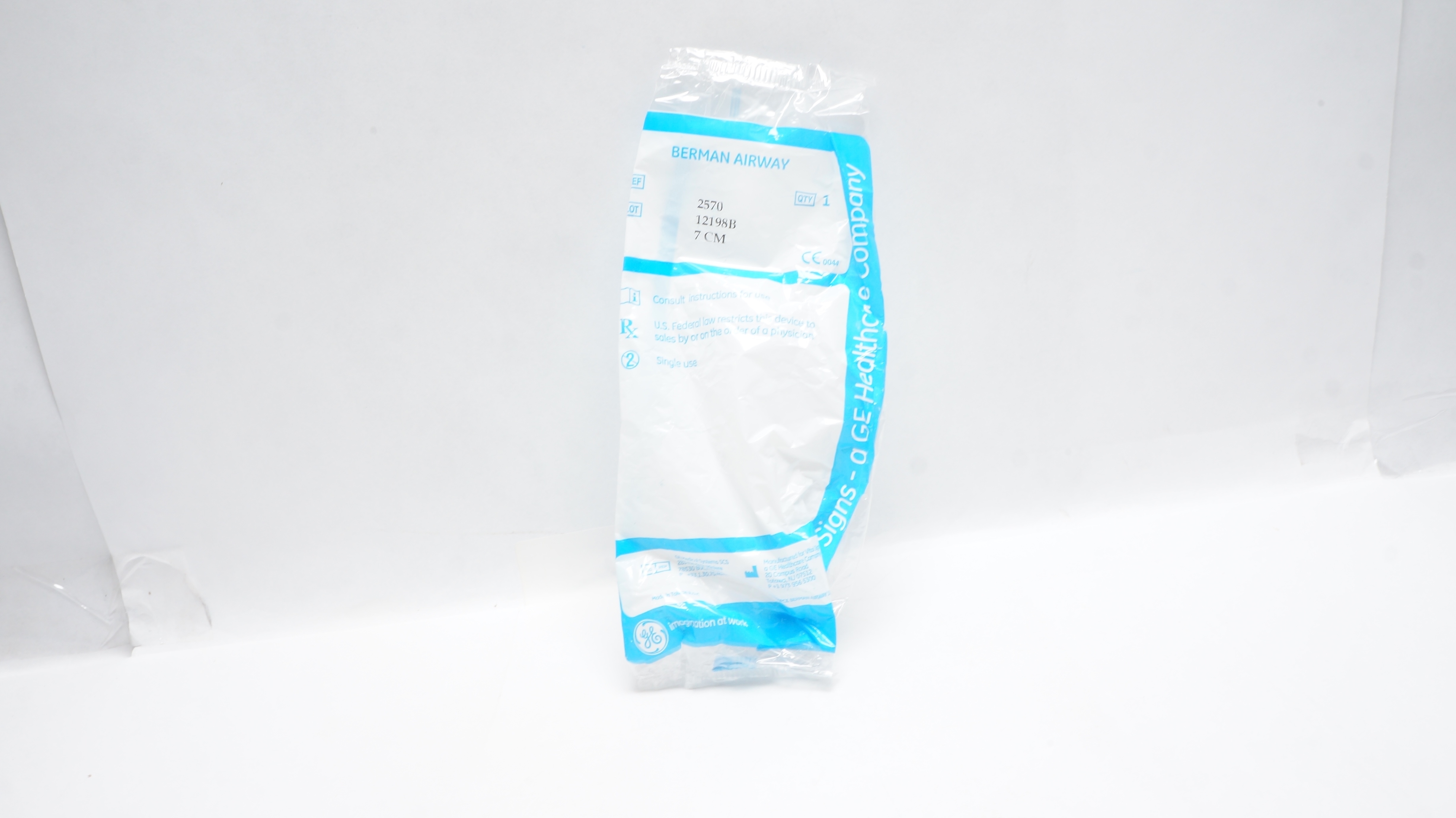 GE Medical 2570 Berman Airway 7cm