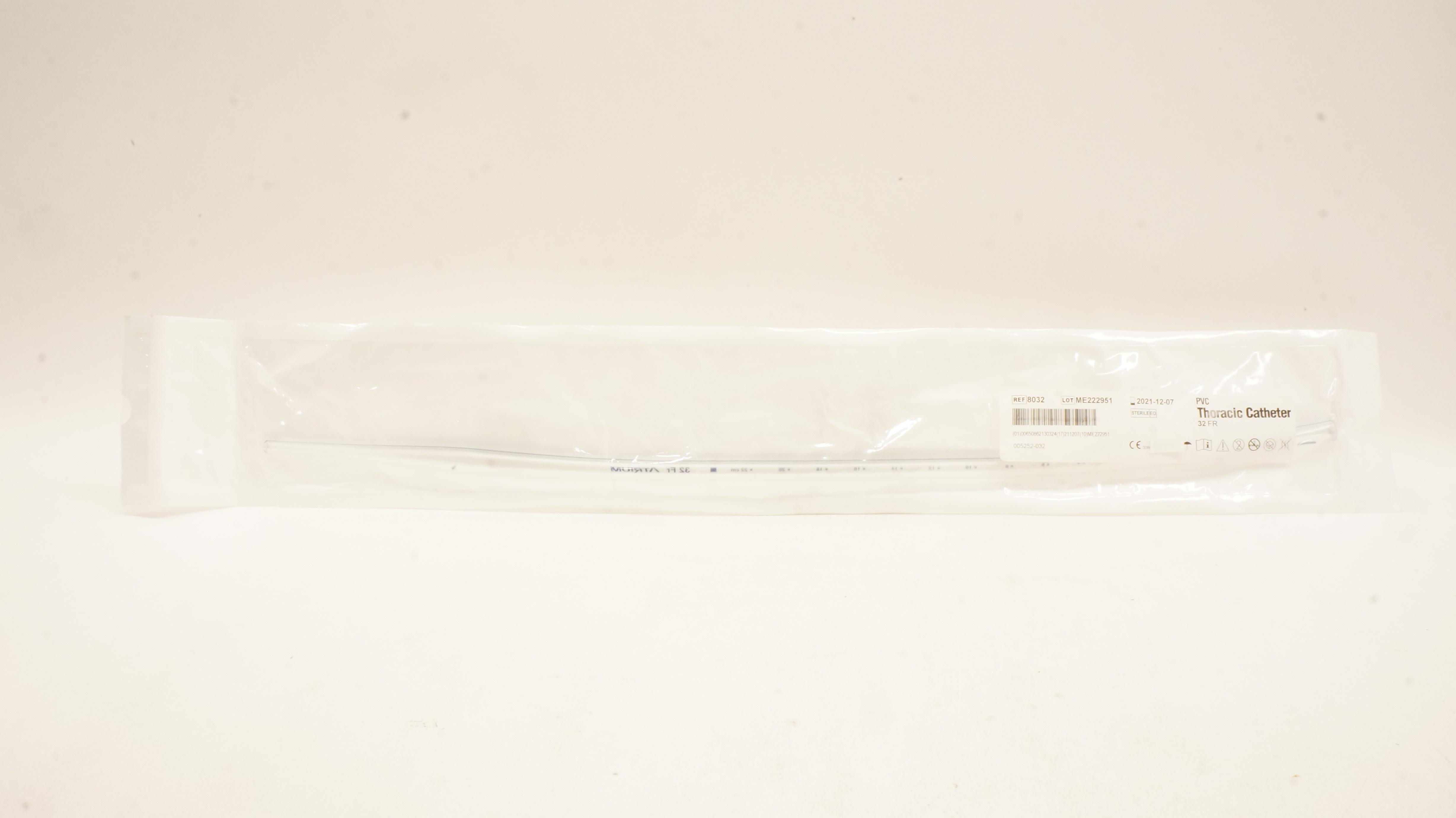 Atrium 8032 PVC Thoracic Cath. 32 Fr (x)