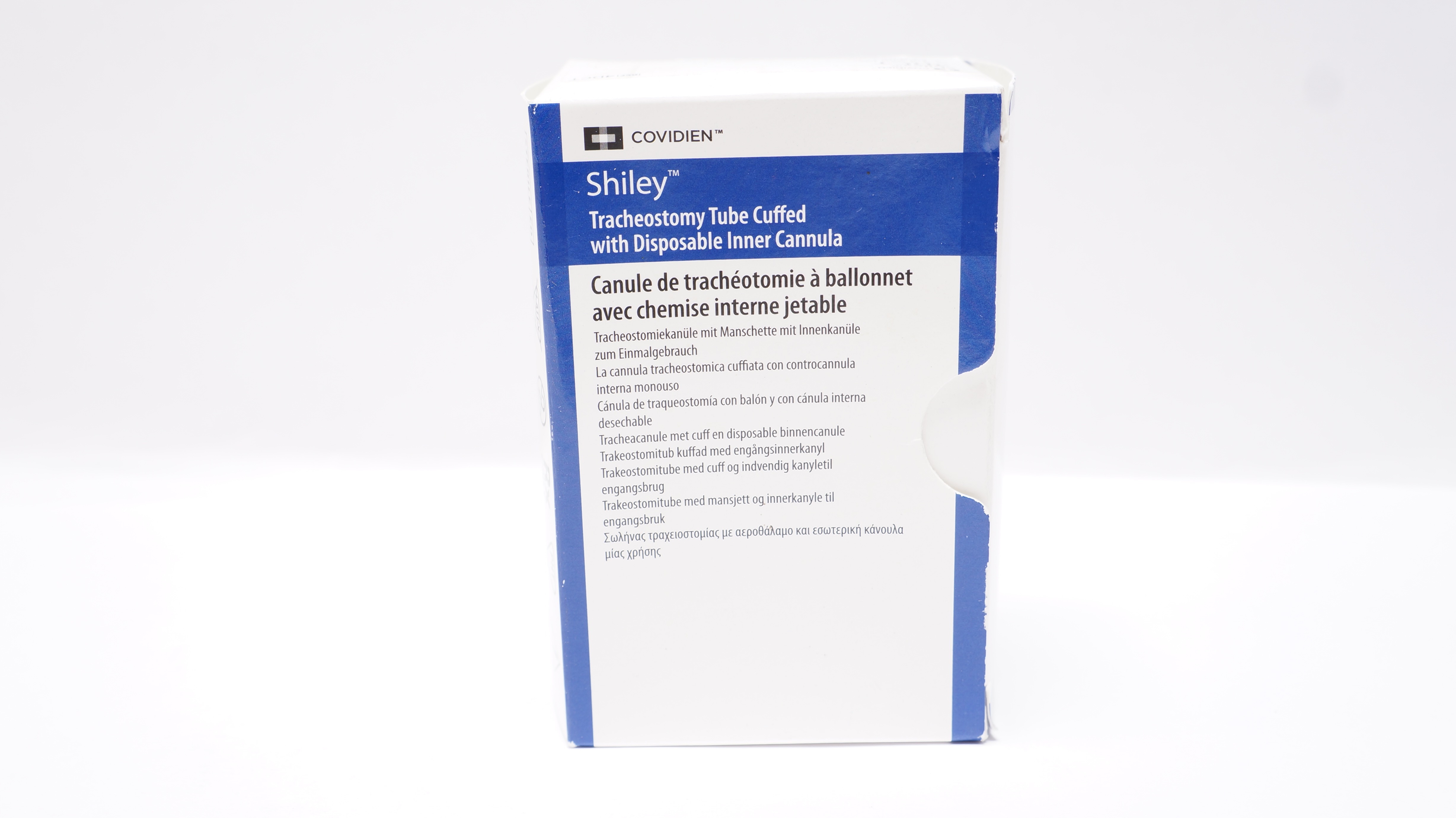 Covidien 4DCT Shiley Tracheostomy Tube 5.0 I.D. x 9.4 O.D. x 20.0 x 62mm (x)