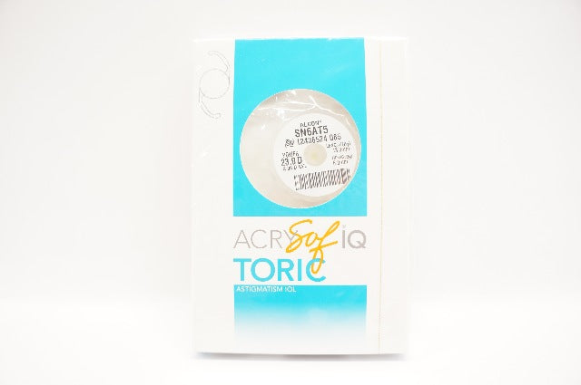 Alcon SN6AT5 AcrySof IQ Toric Astigmatism IOL 23.0D 3.00D CYL 13.0mm x 6.0mm (x)