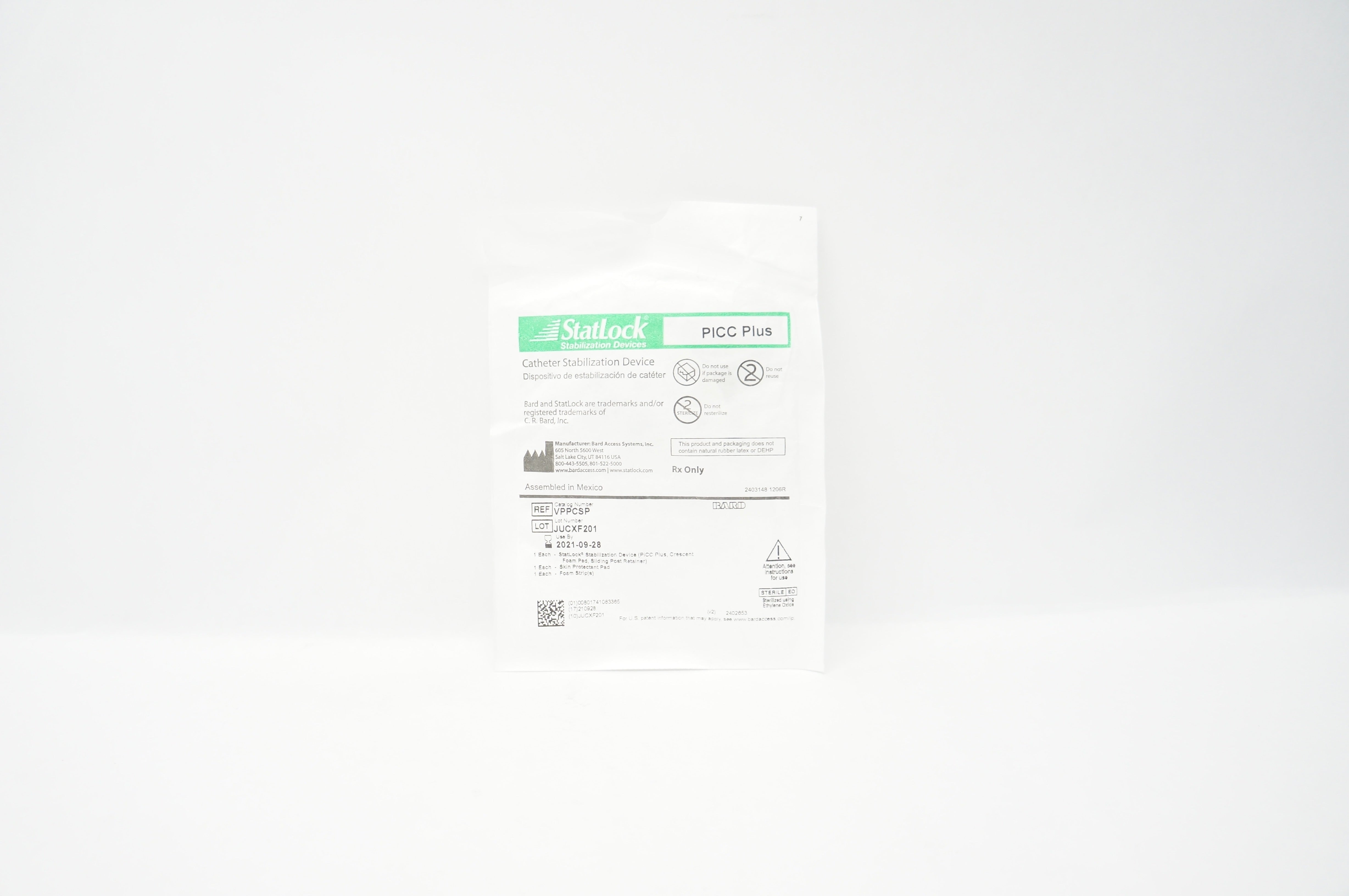 Bard VPPCSP StatLock Cath. Stabilization Device PICC Plus (x)