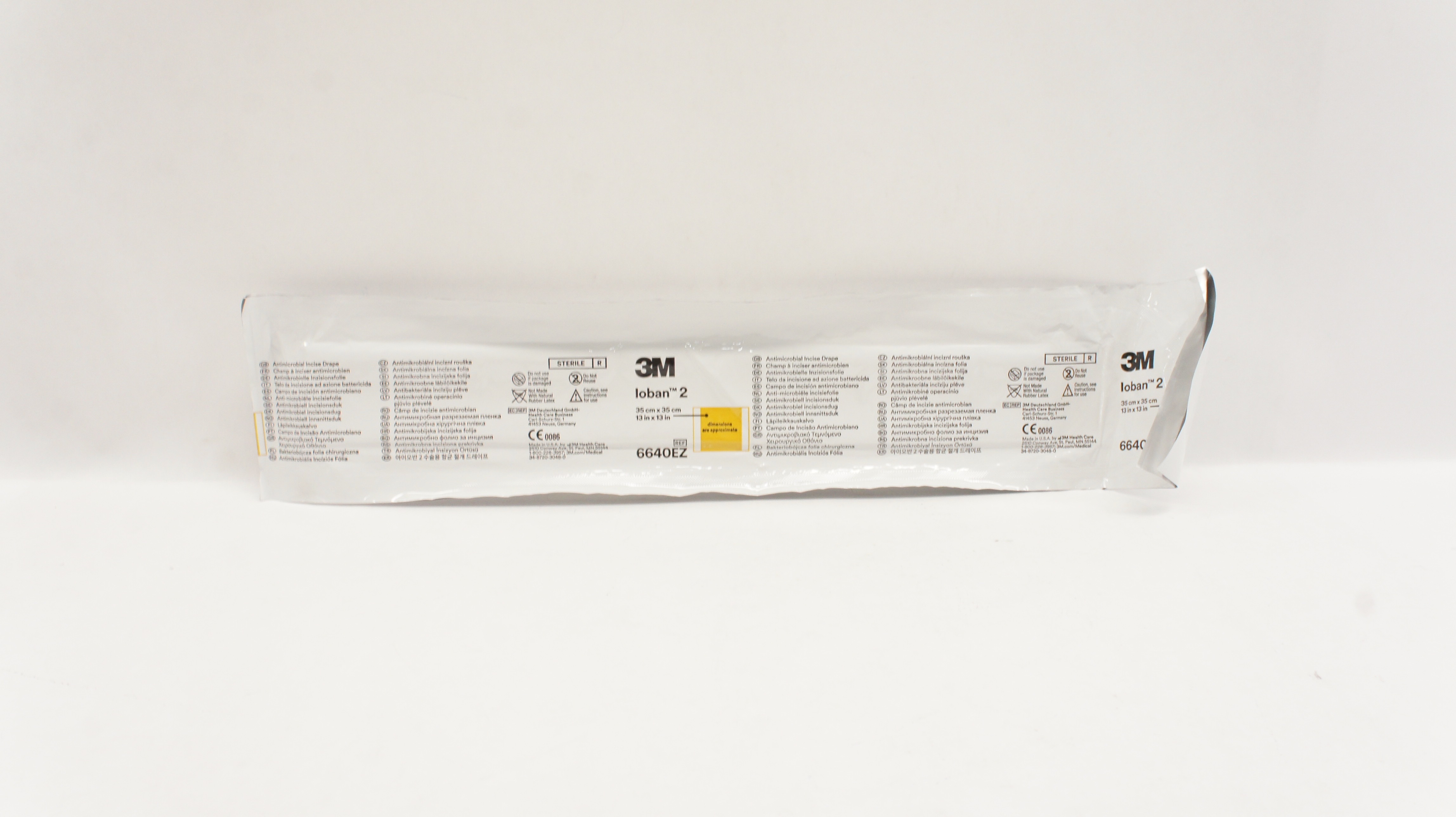3M 6640EZ Loban 2 Antimicrobial Incise Drape 13inch x 13inch (x)