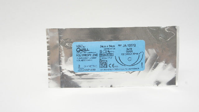 Angiotech JA-1007Q Quill 2 Polypropylene 2xT8 1/2c 36mm 24cm x 24cm