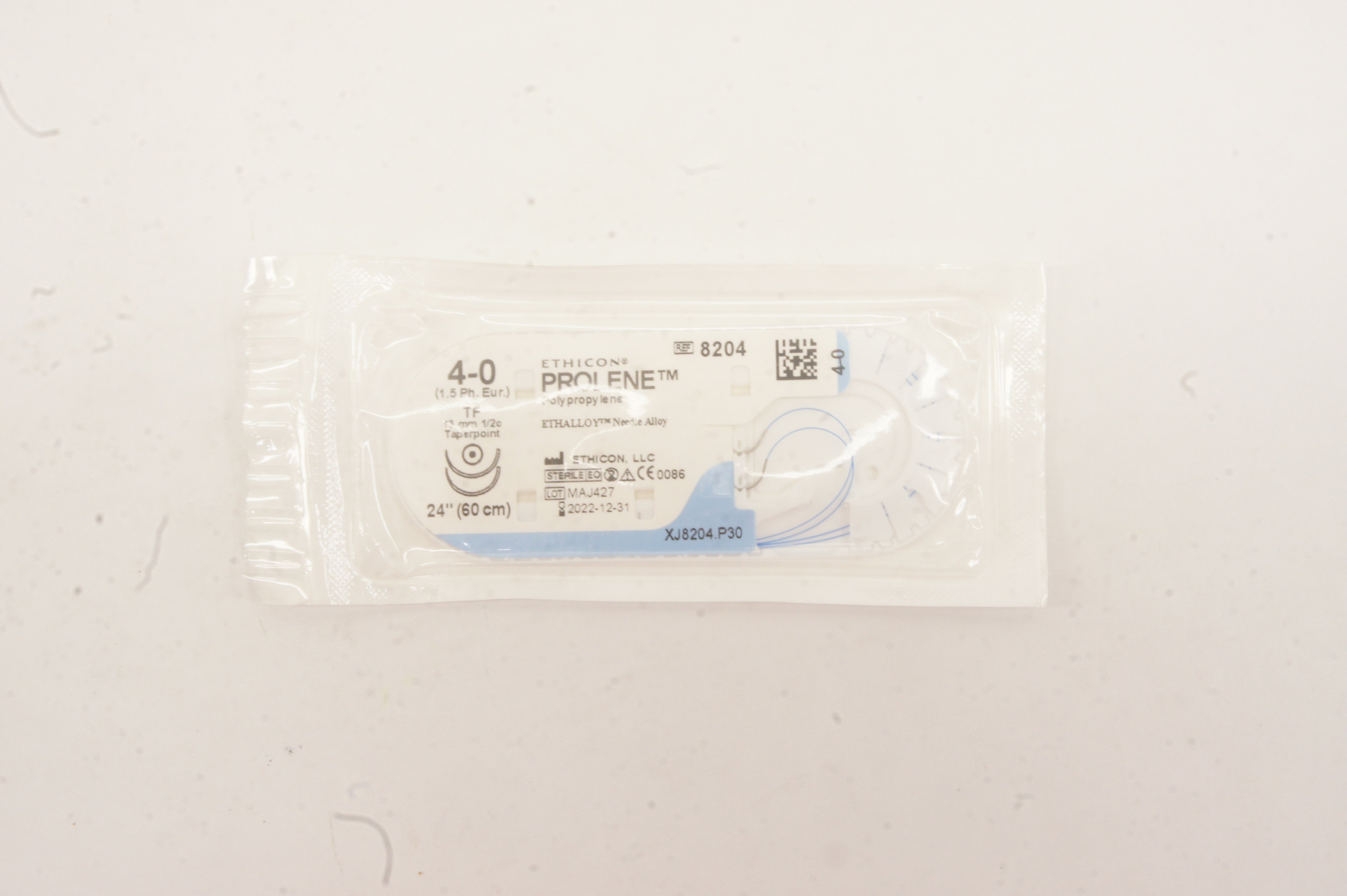 Ethicon 8204 4-0 PROLENE, TF, 13mm 1/2c Taper, 24inch