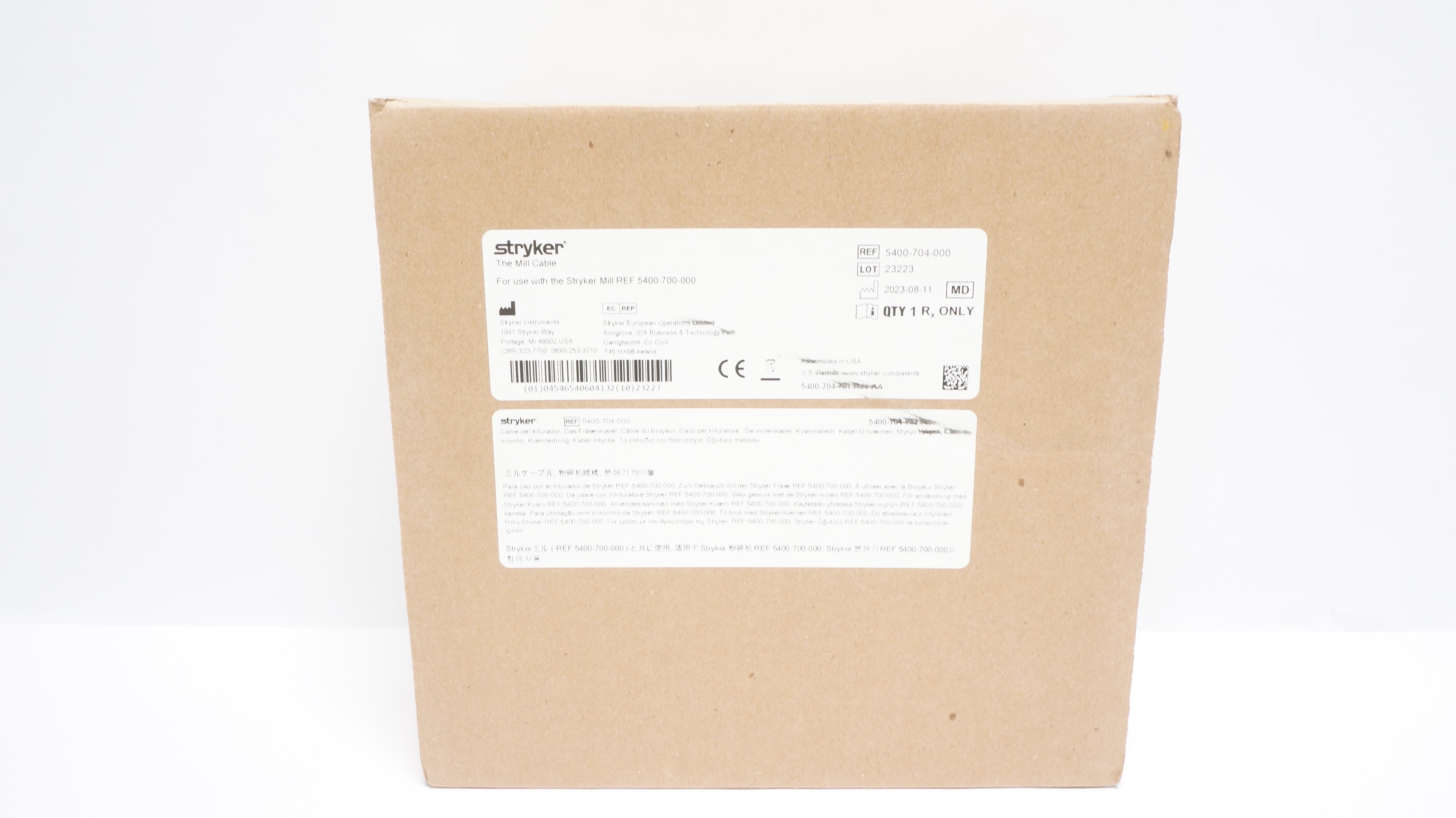 Stryker 5400-704-000 The Mill Cable