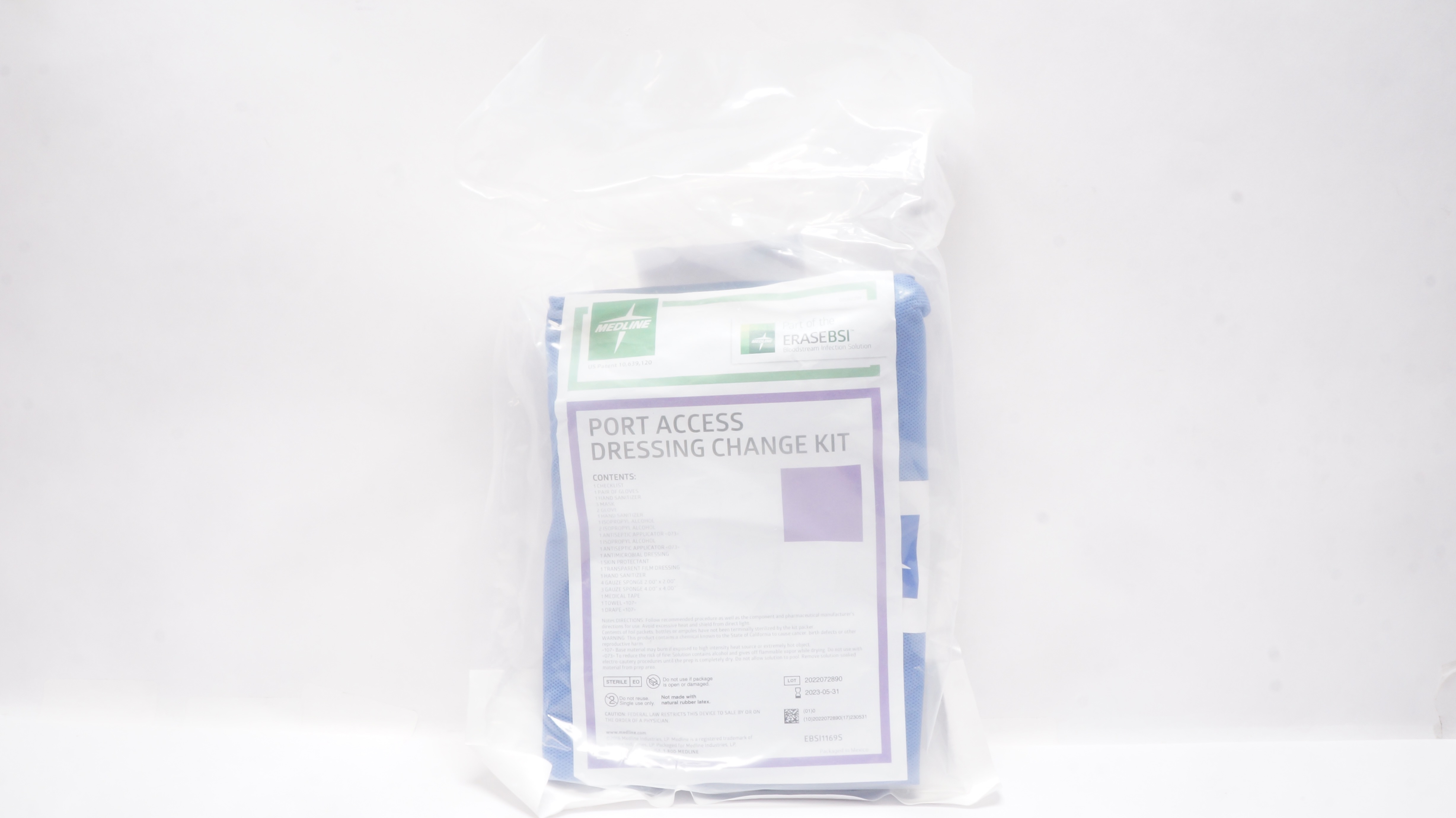 Medline EBSI1169S Port Access Dressing Change Kit (x)