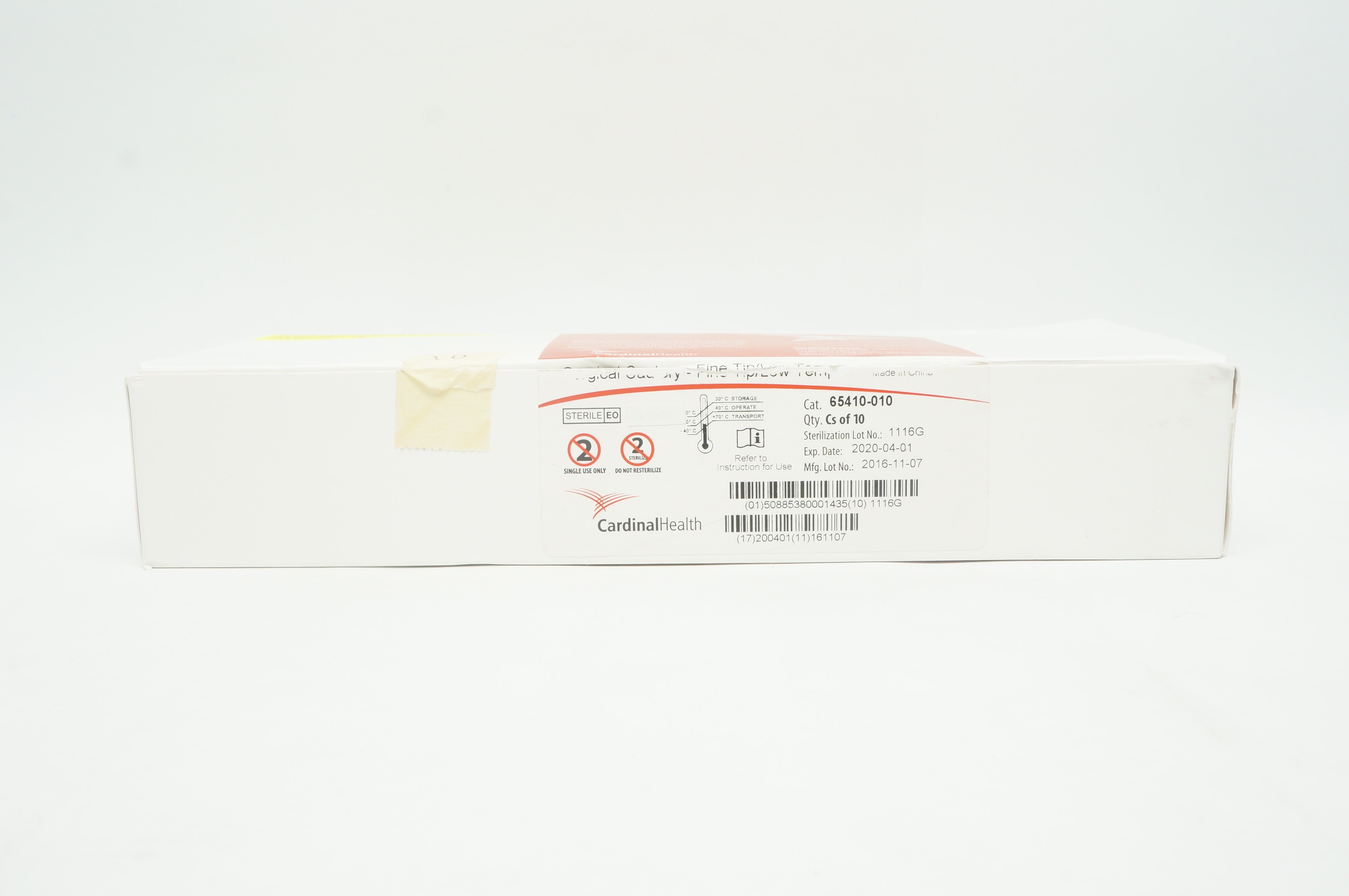 Cardinal Health 65410-010 Surgical Cautery - Fine Tip/Low Temp (x) - Case of 6
