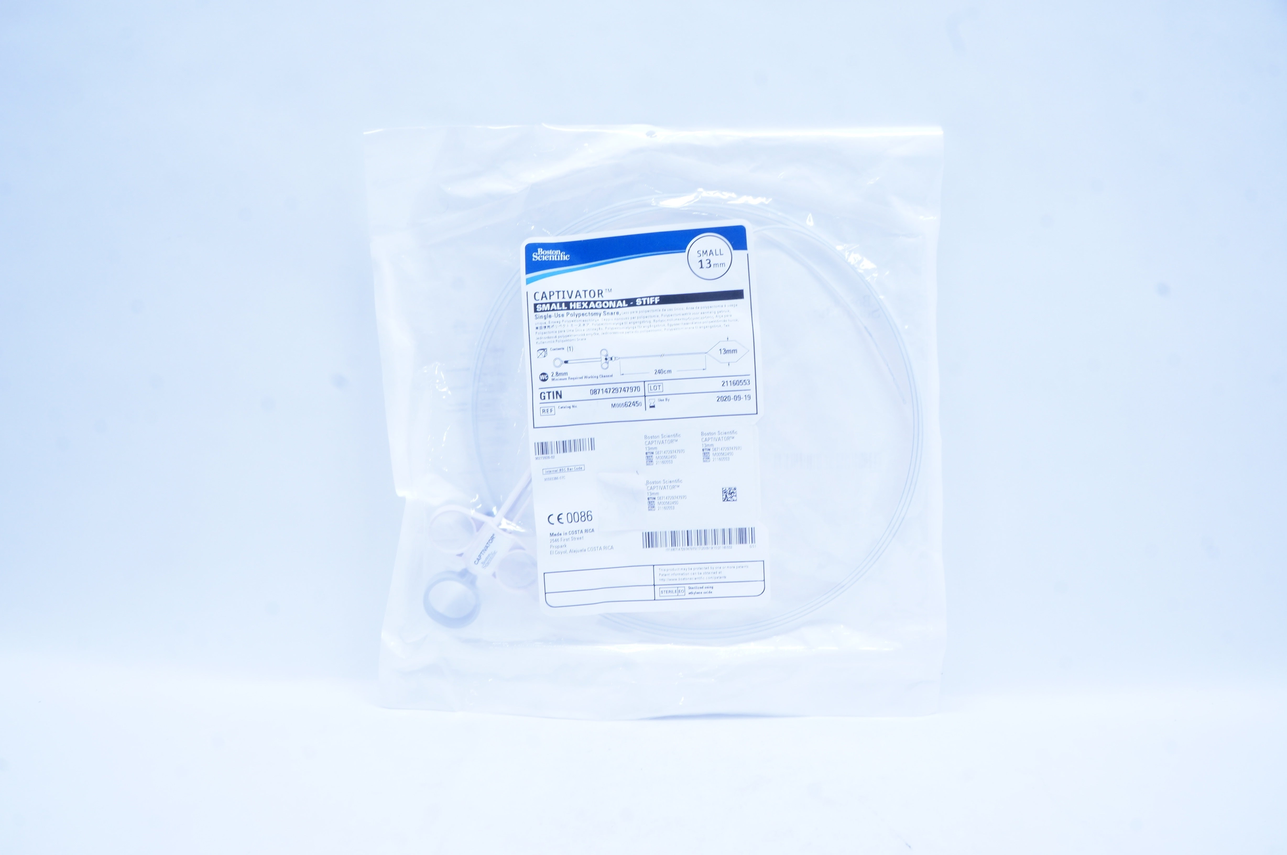 Boston Scientific 6245 Captivator Small Hexagonal - Stiff, Small, 13mm (x)