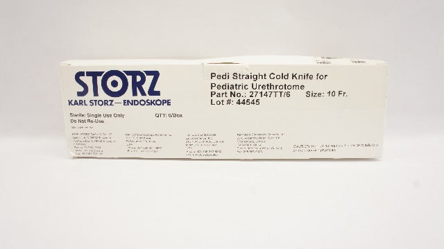 Karl Storz 27147TT/6 Pedi Straight Cold Knife 10Fr - Box of 6