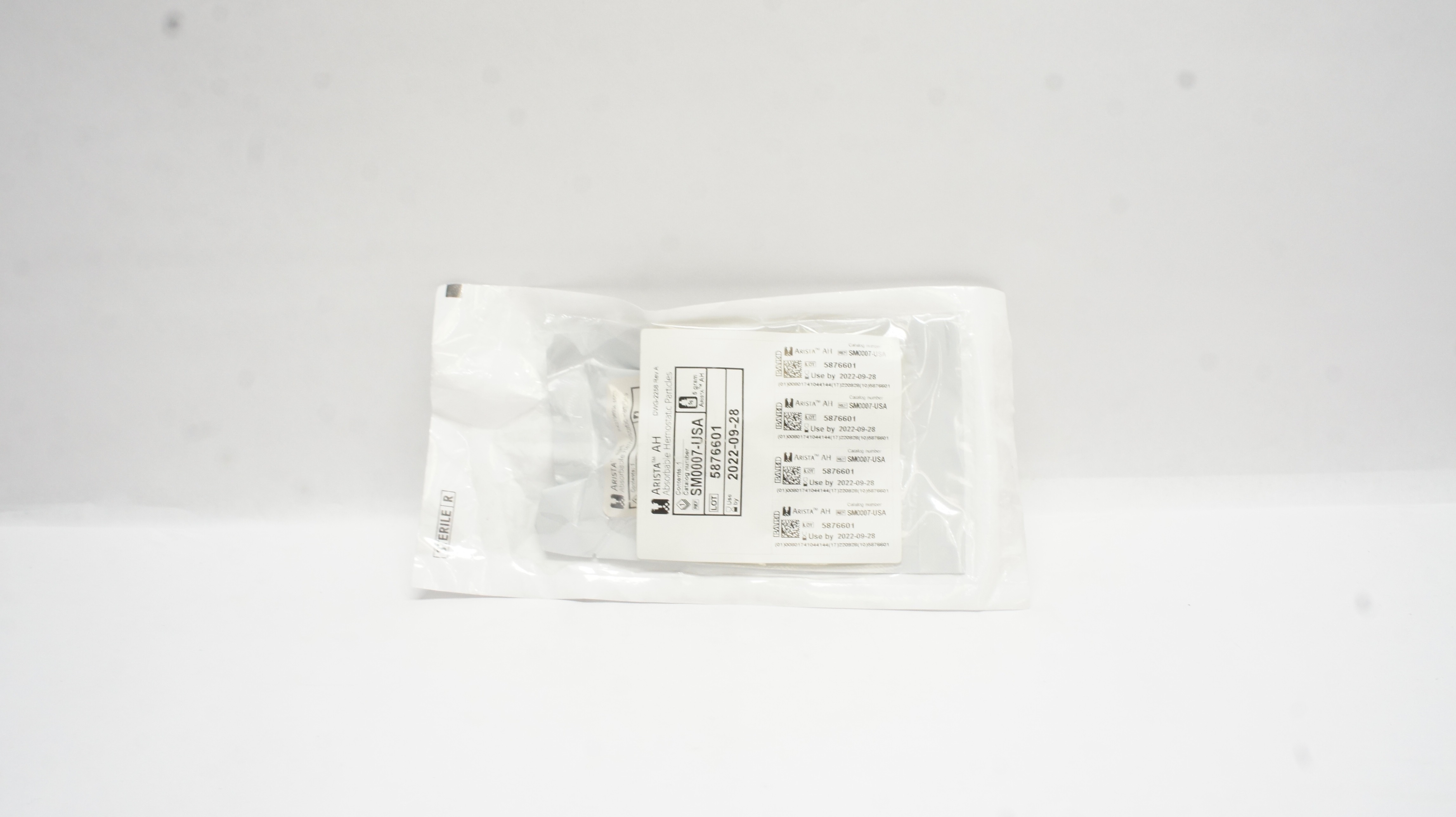 Bard SM0007-USA Arista AH Absorbable Hemostatic Particles 5g (x)