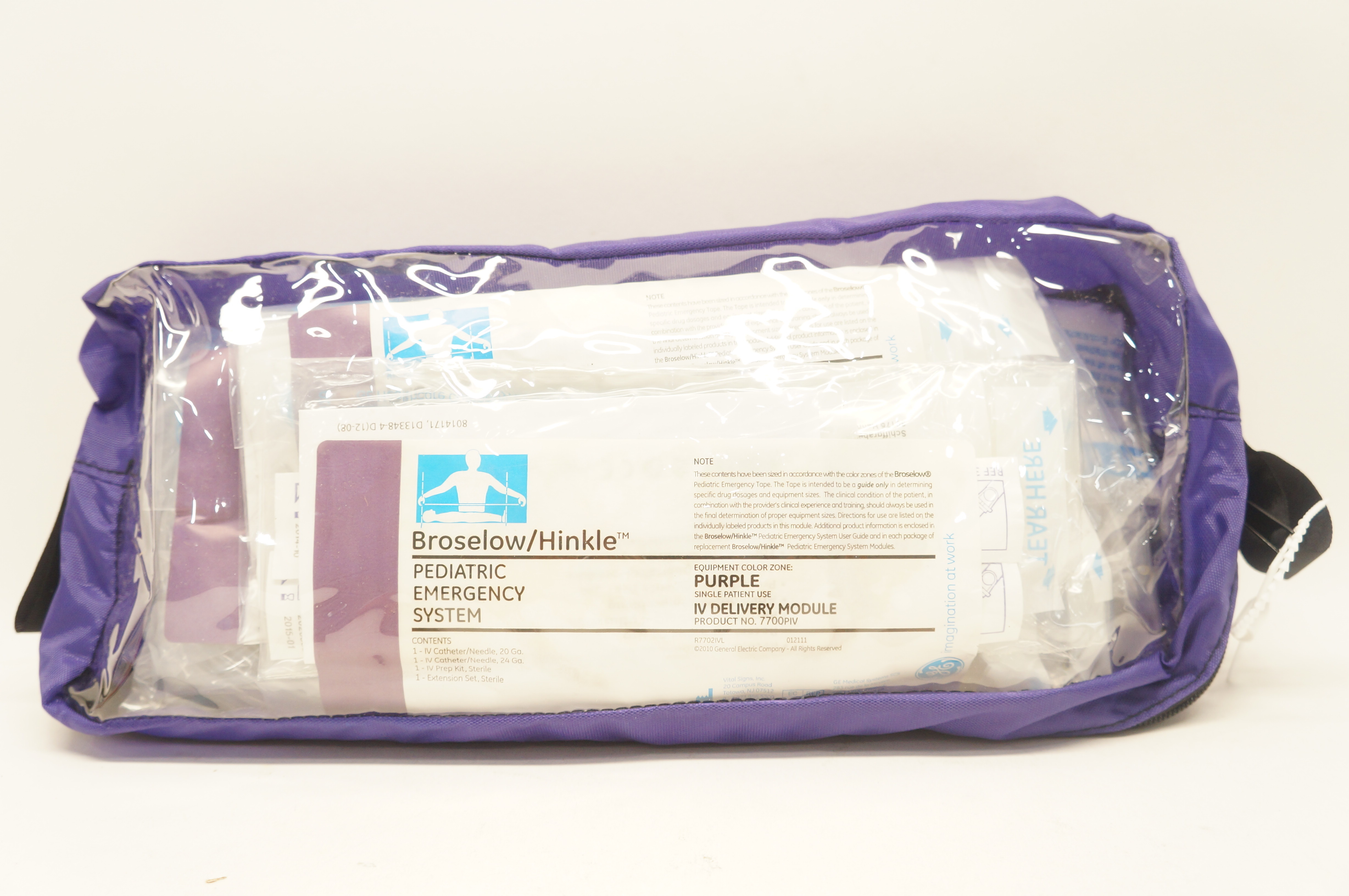 GE 7700PIV Broselow/Hinkle Purple IV Delivery Module (x)