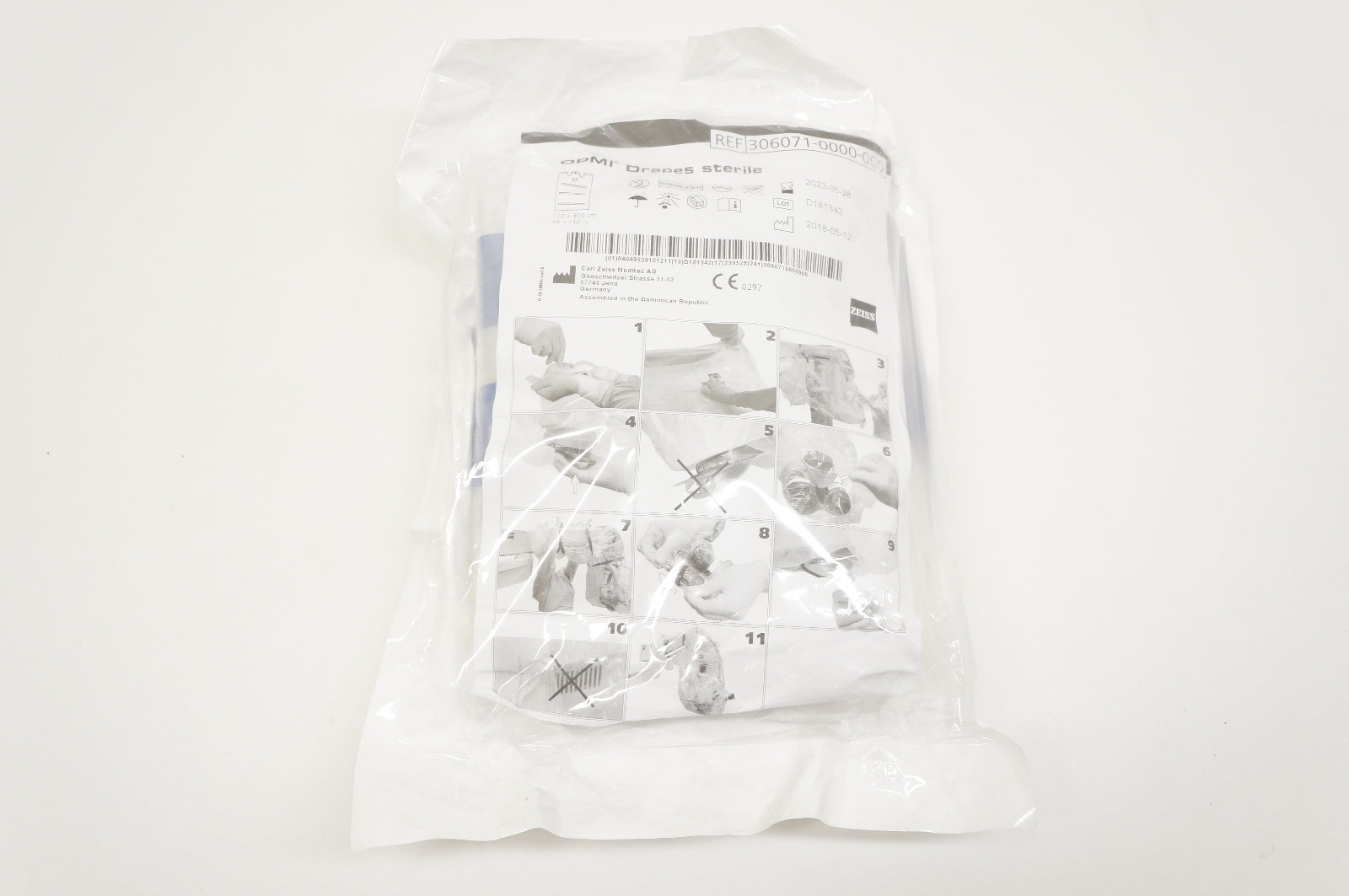 Carl Zeiss 306071-0000-000 OPMI Drapes Sterile