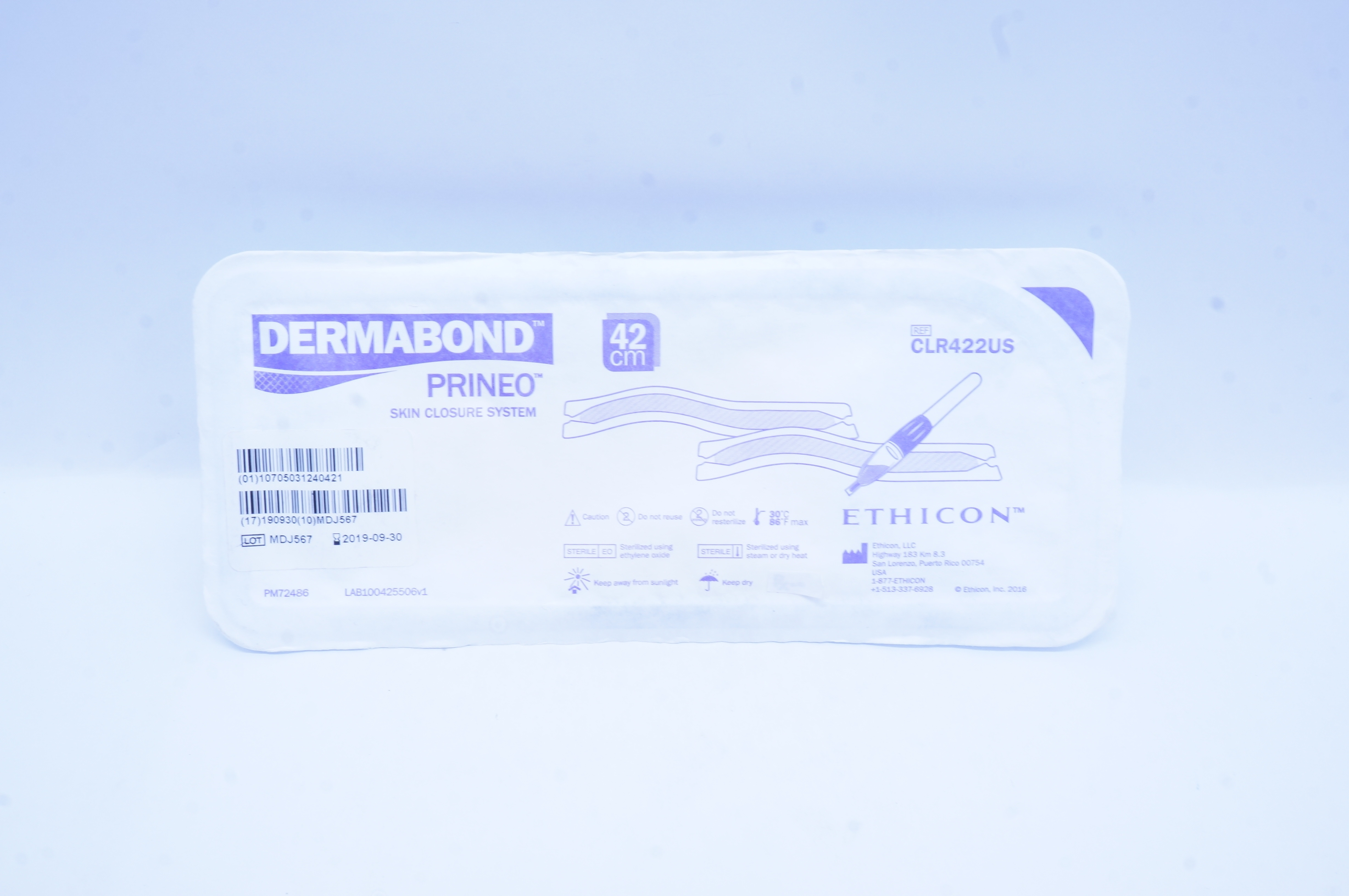 Ethicon CLR422US Dermabond Prineo Skin Closure System 42cm (x)