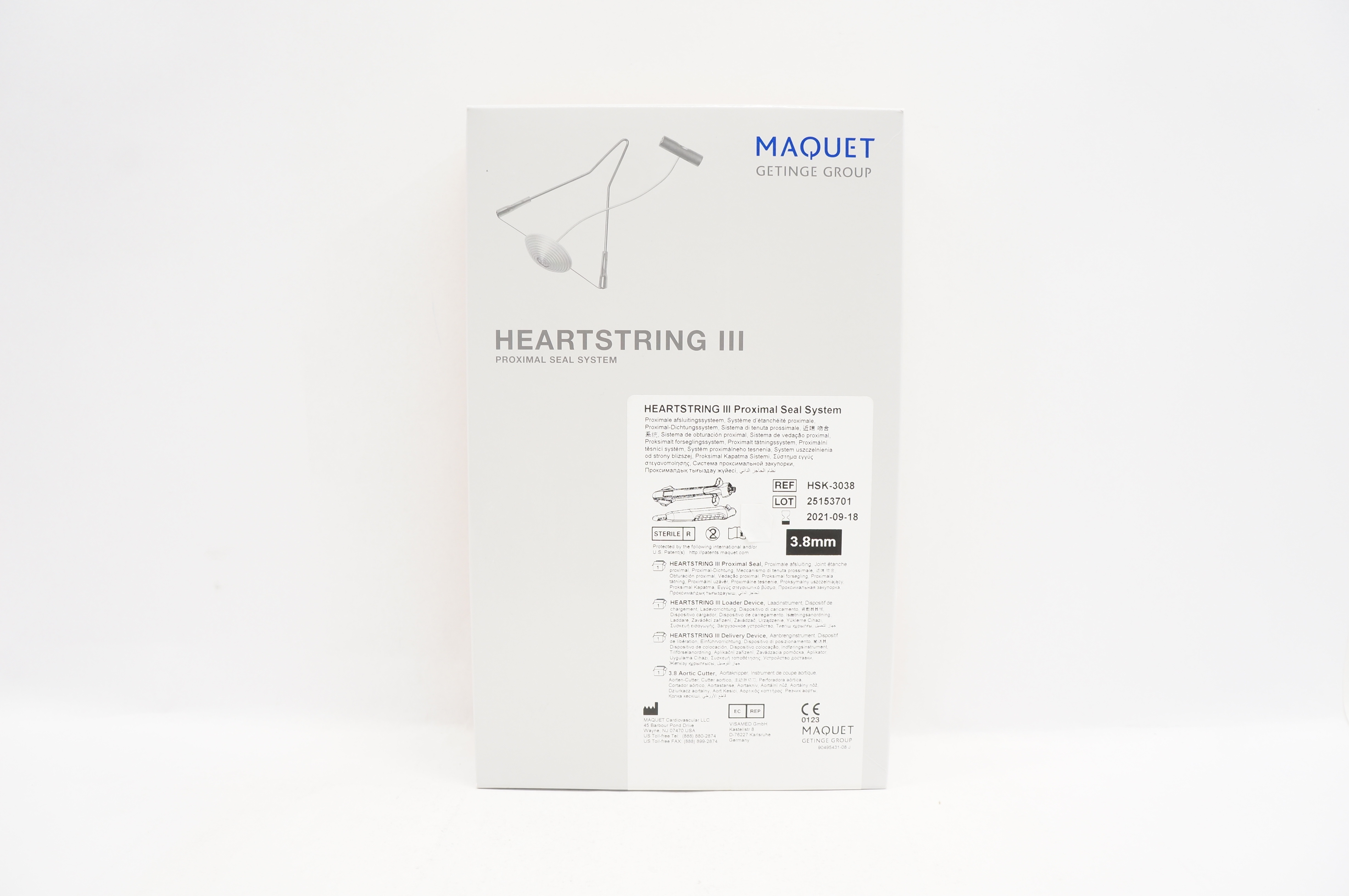 Maquet HSK-3038 HEARTSTRING III Proximal Seal System 3.8 mm (x)