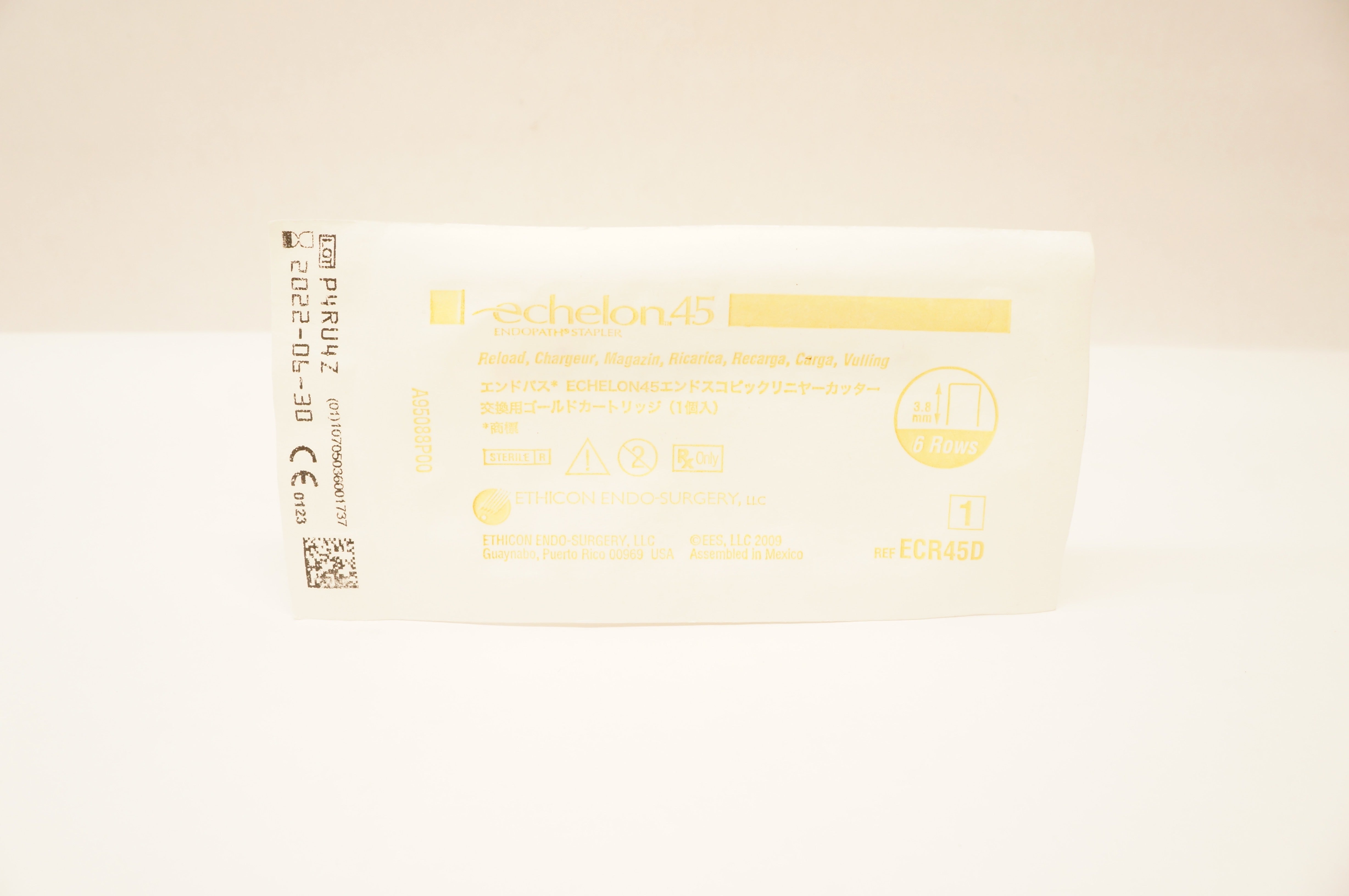 Ethicon ECR45D Echelon 45 Endopath Stapler Reload 6 Rows 3.8 mm (x)