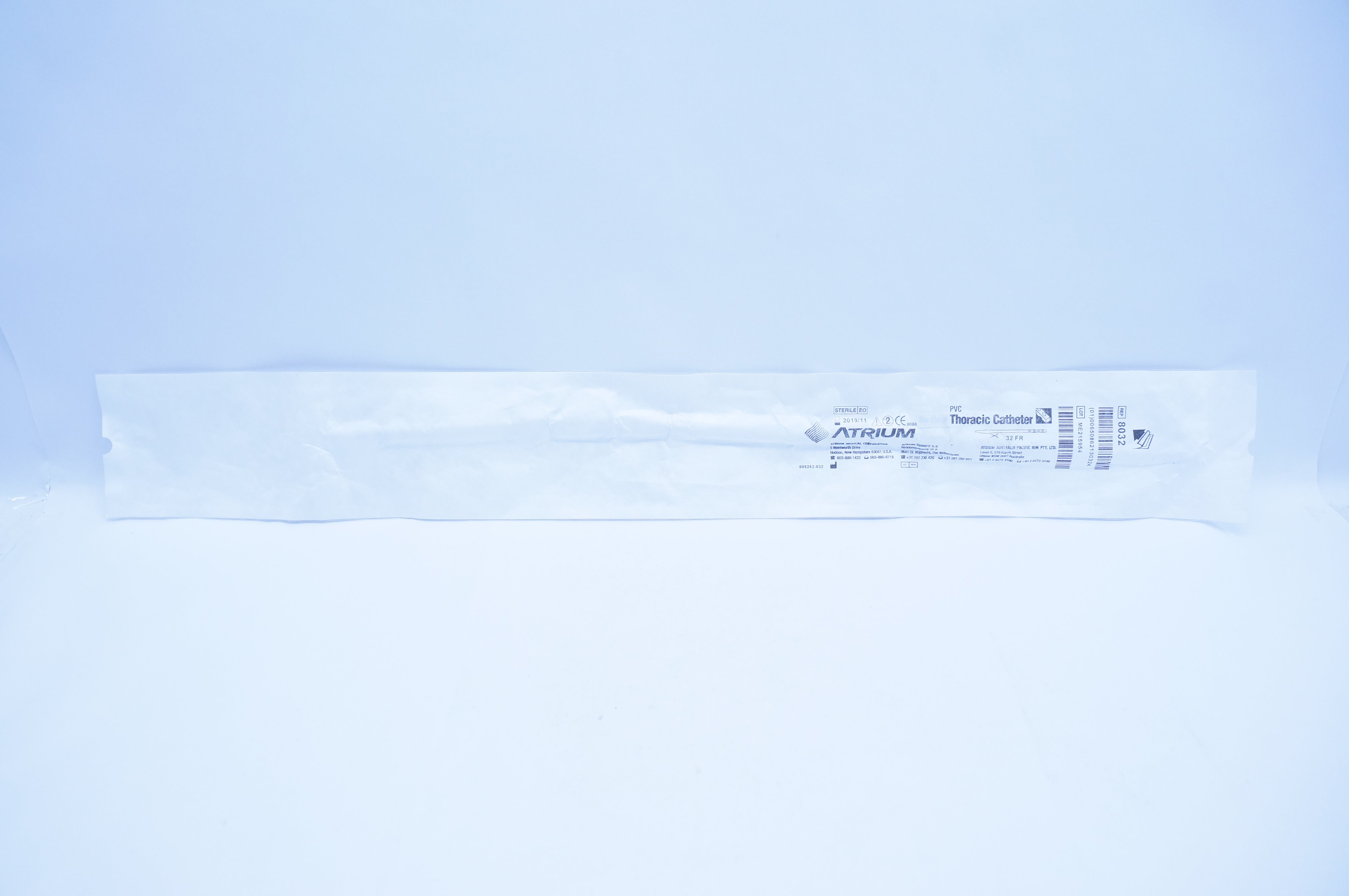 Atrium 8032 PVC Thoracic Cath. 32FR (x)