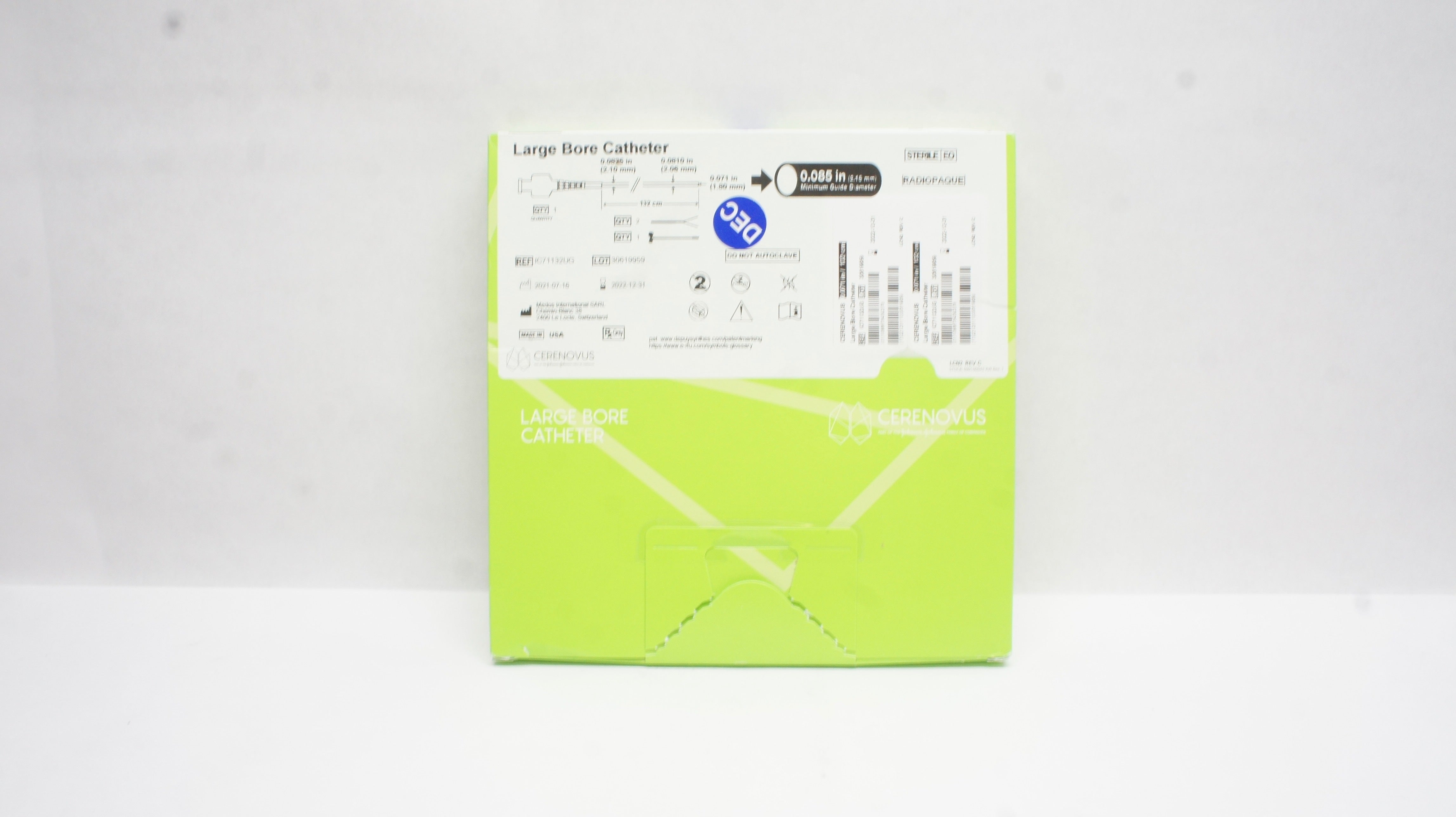 Medos IC71132UG Cerenovus Large Bore Cath. 0.085inch x 0.071inch/132cm (x)