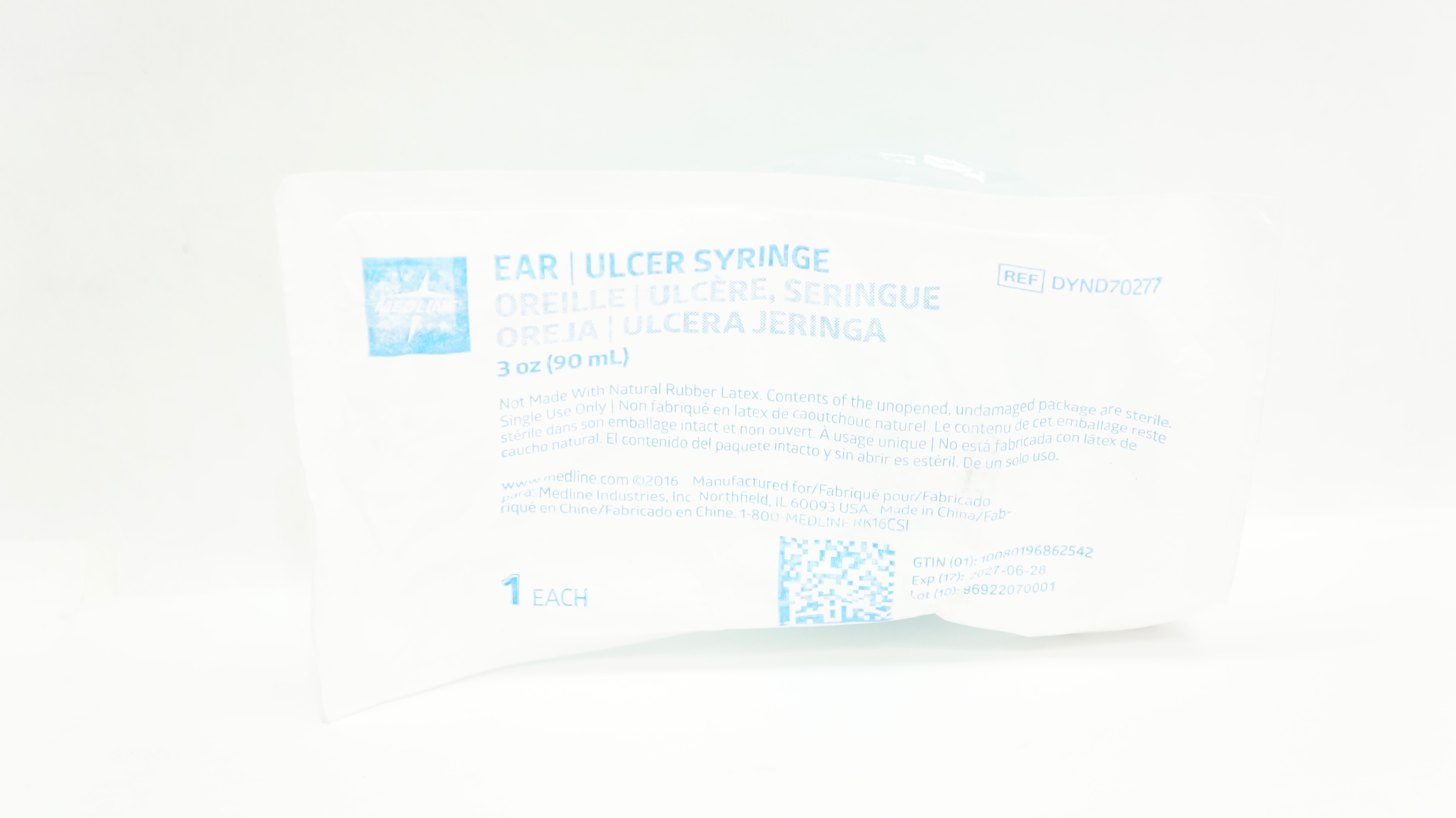 Medline DYND70277 Ear Ulcer Syringe