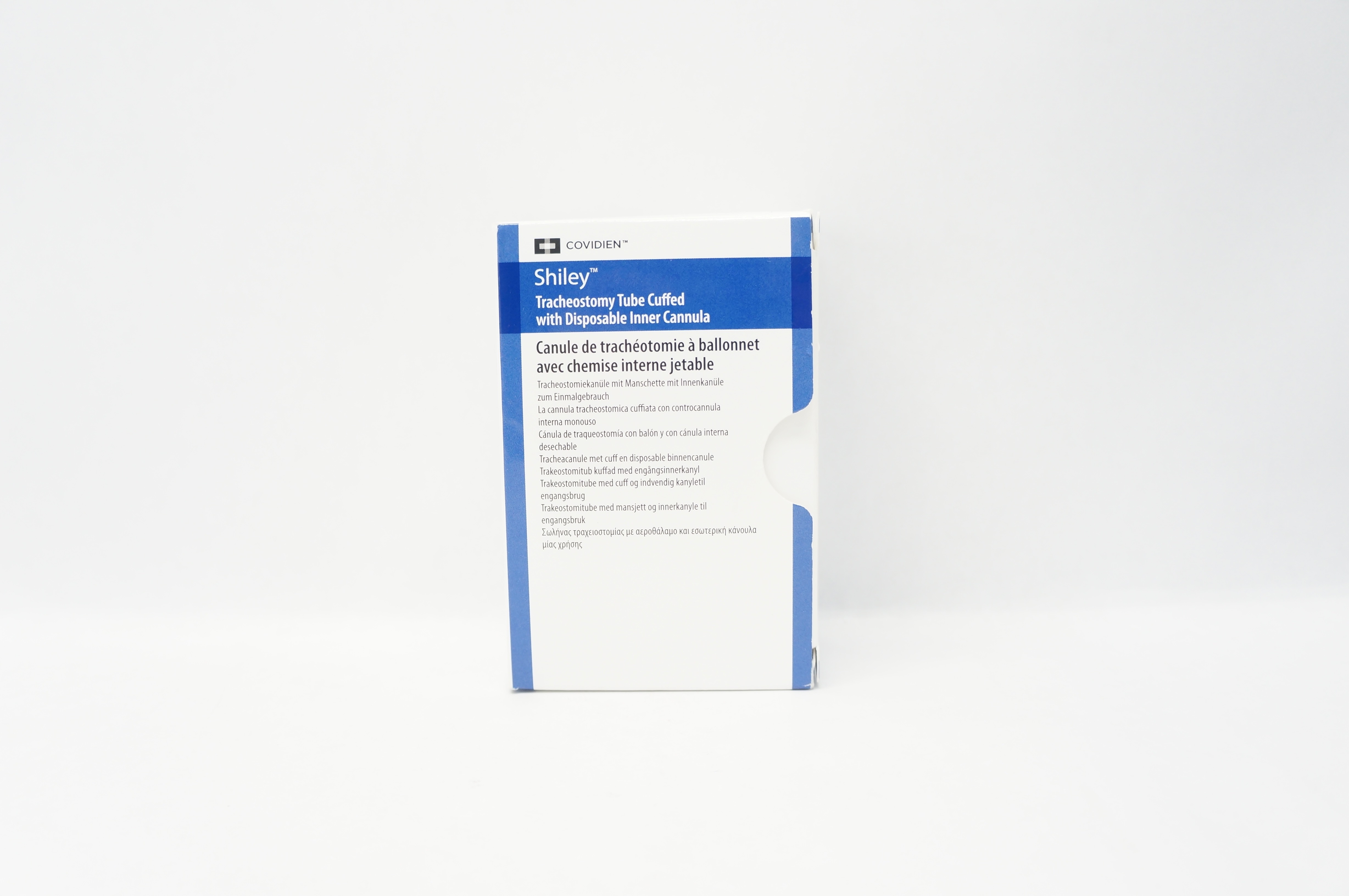 Covidien 8DCT Shiley Tracheostomy Tube Cuffed 7.6ID x 12.2OD x 27.0 x 79mm (x)