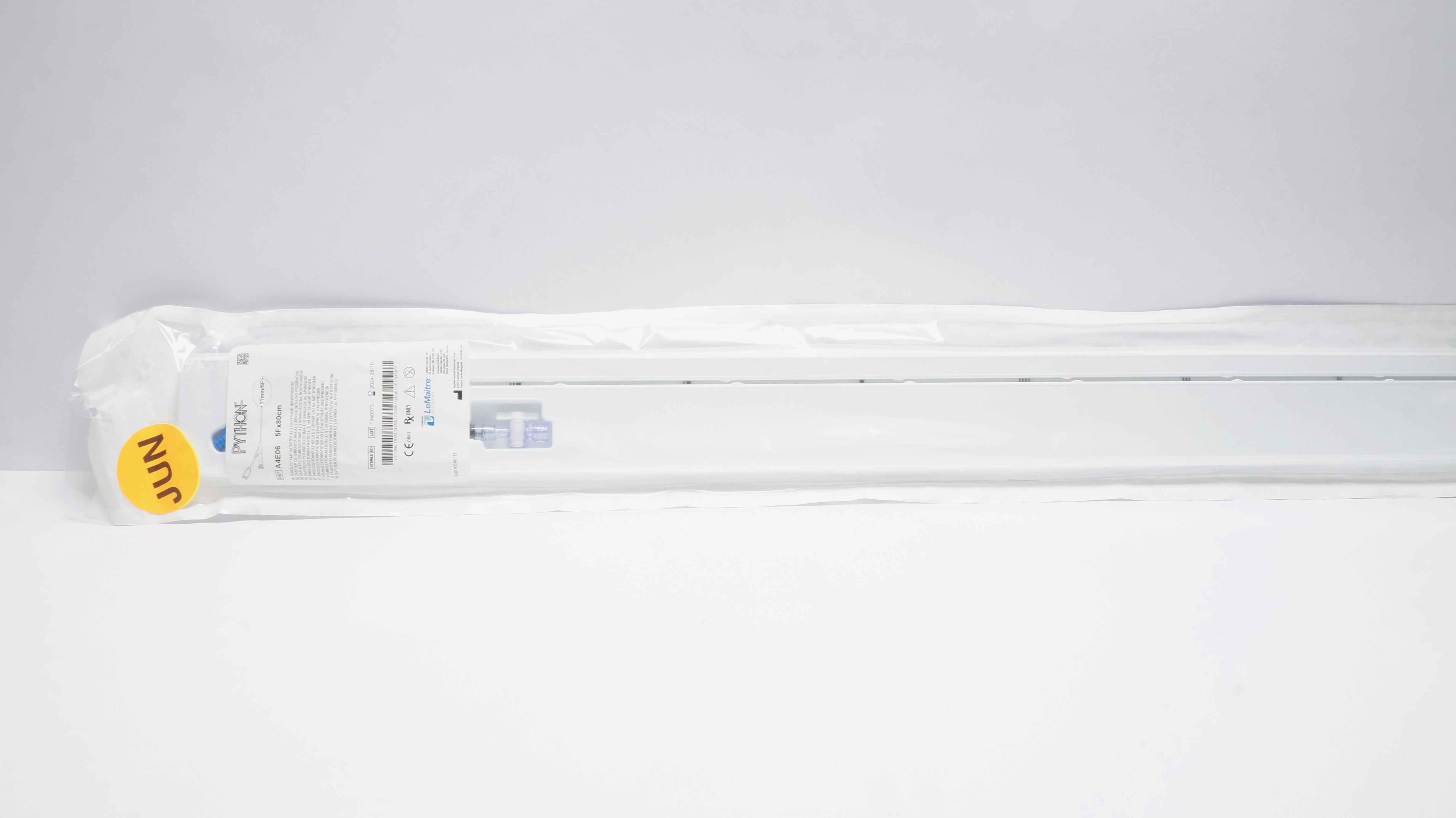 LeMaitre A4E06 Python Embolectomy Cath. & 1cc Syringe,Nonpyrogenic (x)