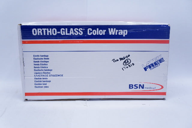 BSN CEB-3 Ortho-Glass Color Wrap Elastic Bandage 7.5cm x 4.5m - Box of 18