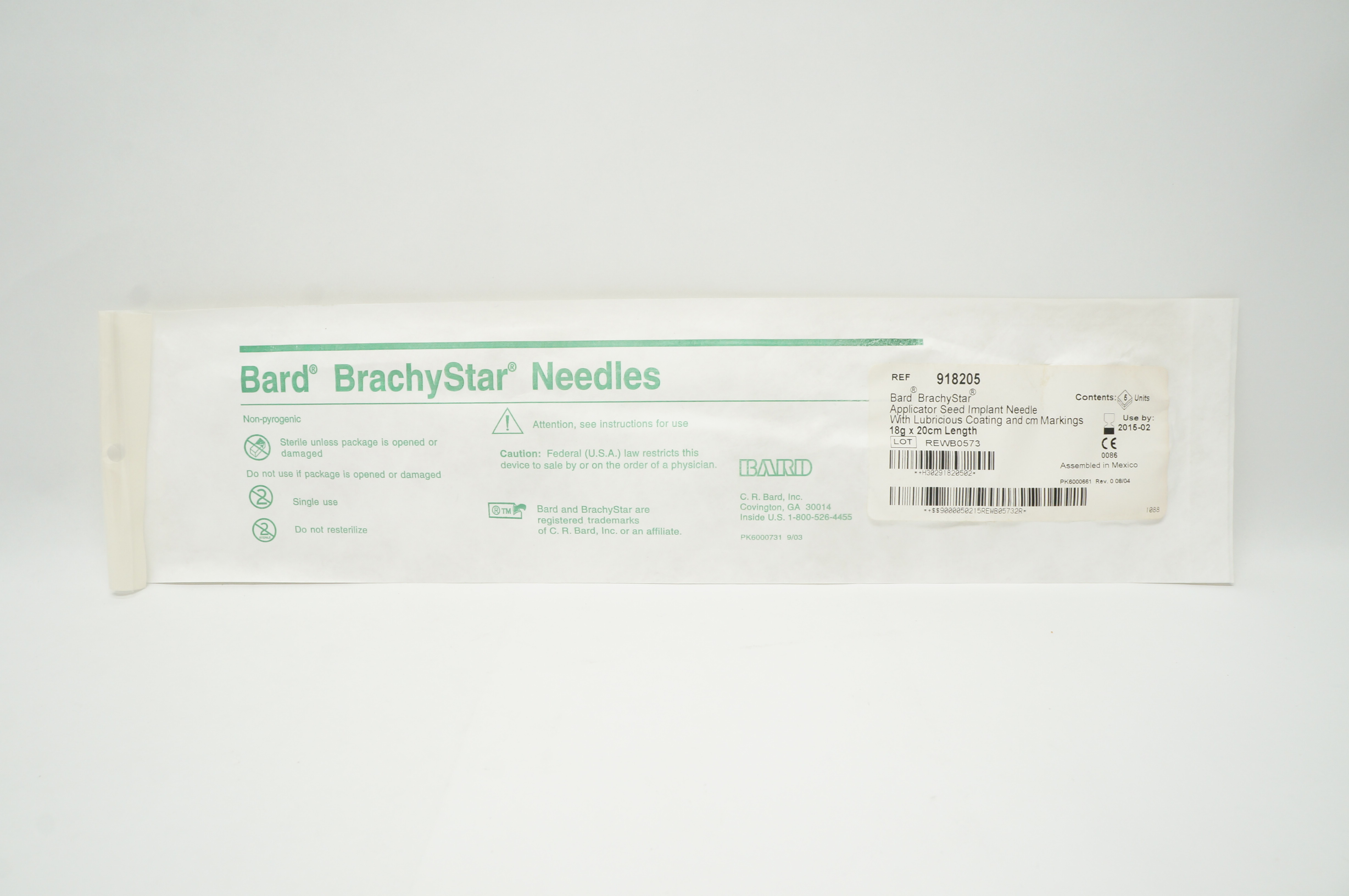 Covidien 8888750018 Argyle Edlich Gastric Lavage Tray, Large 34Fr/Ch x 36inch