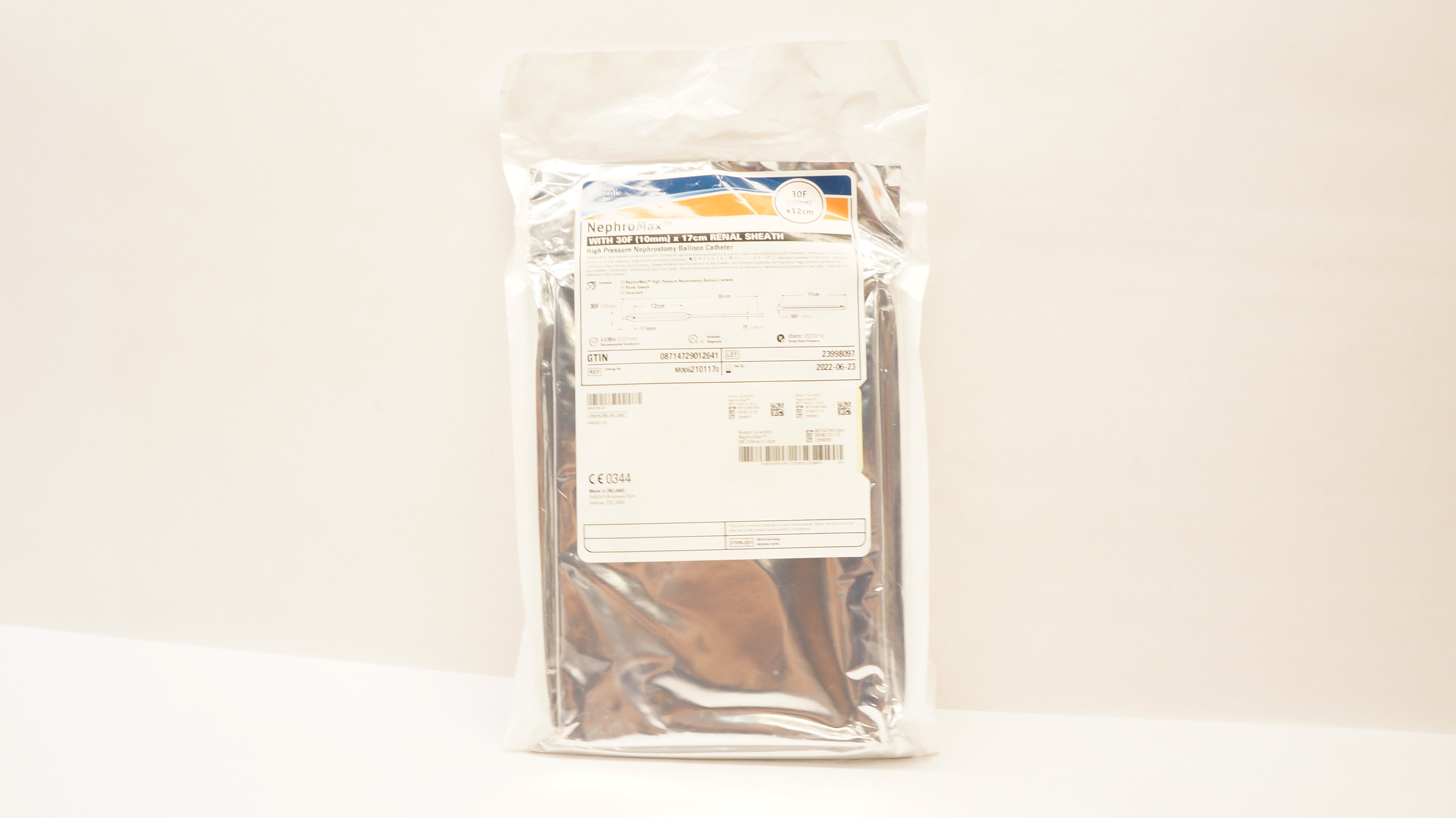 Boston Scientific M0062101170 NephroMax High Pressure Balloon Cath. 30Fx12cm (x)