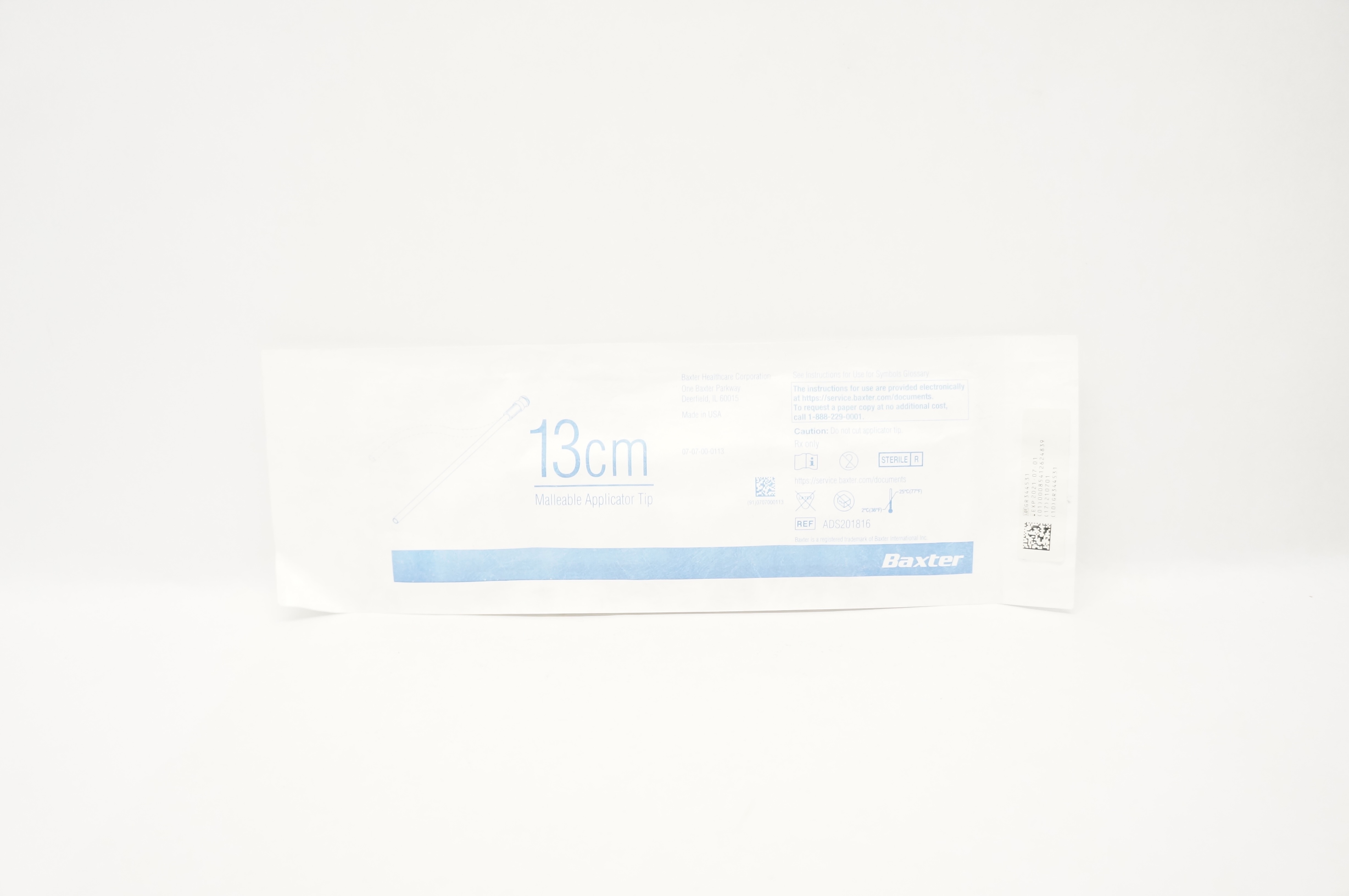 Baxter ADS201816 Malleable Applicator Tip 13cm (x)