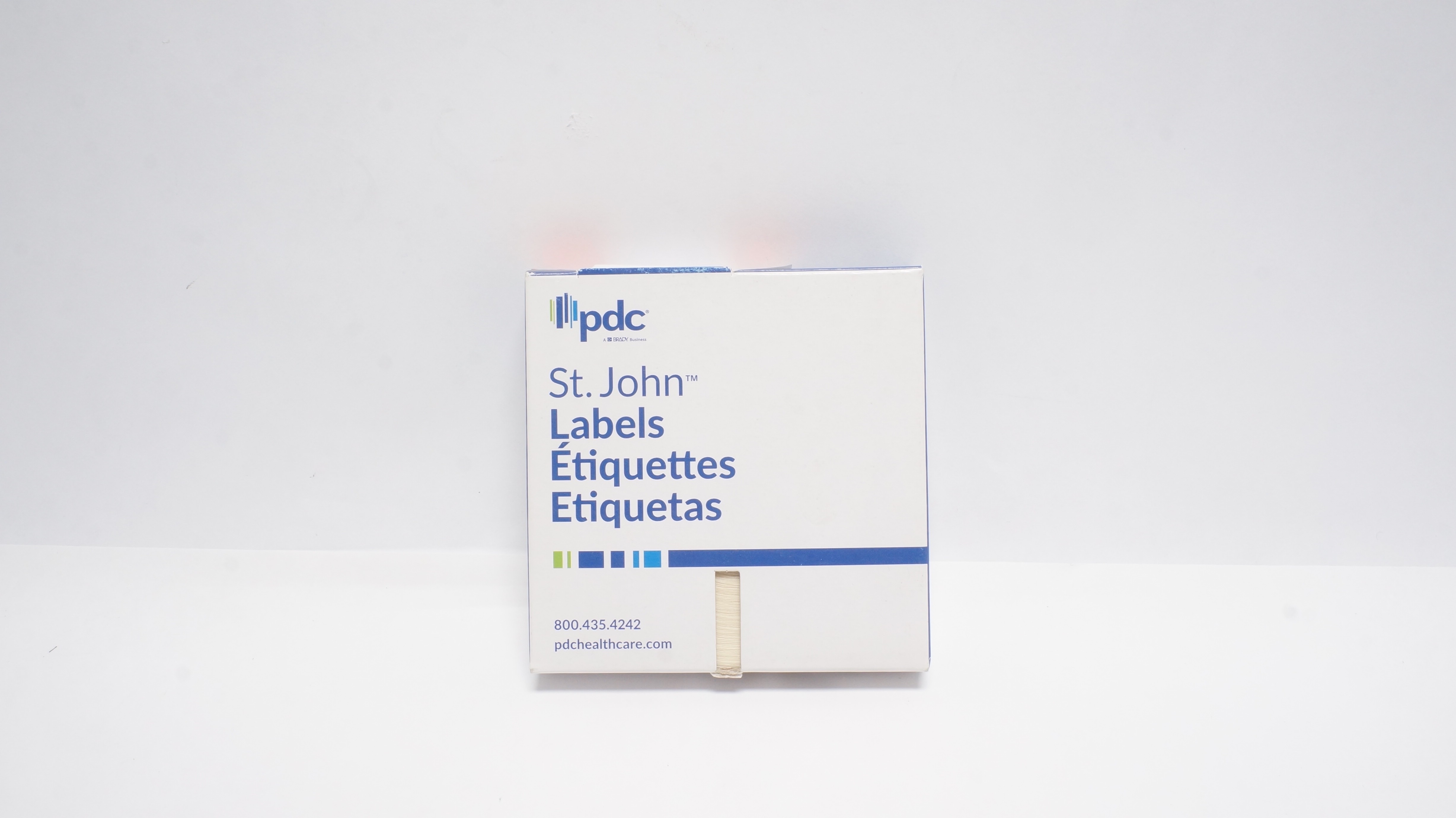 PDC Healthcare  1-800-435-4242 St.John Label "Biohazard" 1-1/4x3/8 FL-Box of1000