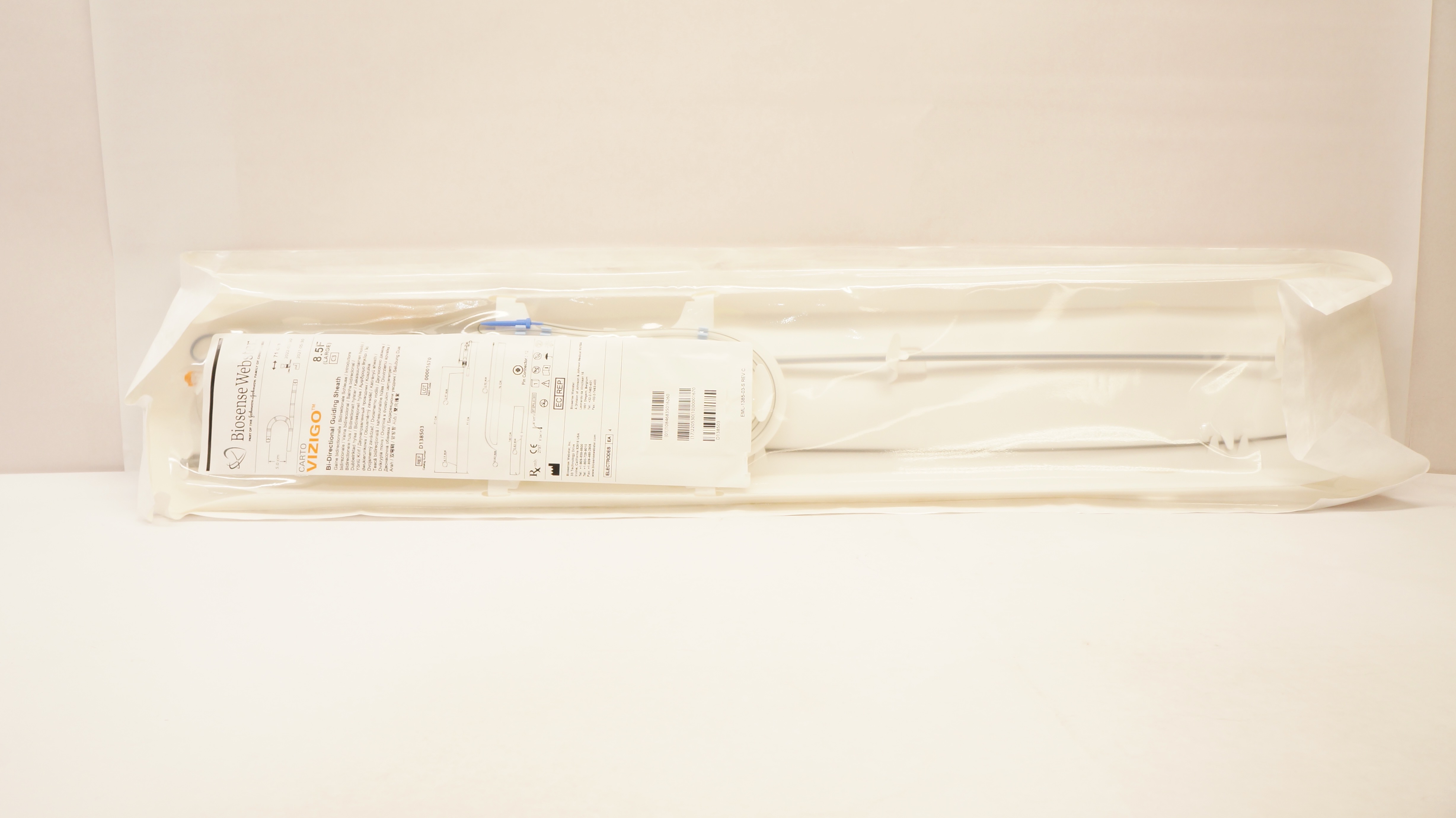 Biosense Webster D138503 Vizigo Bi-Directional Guiding Sheath 8.5F (x)