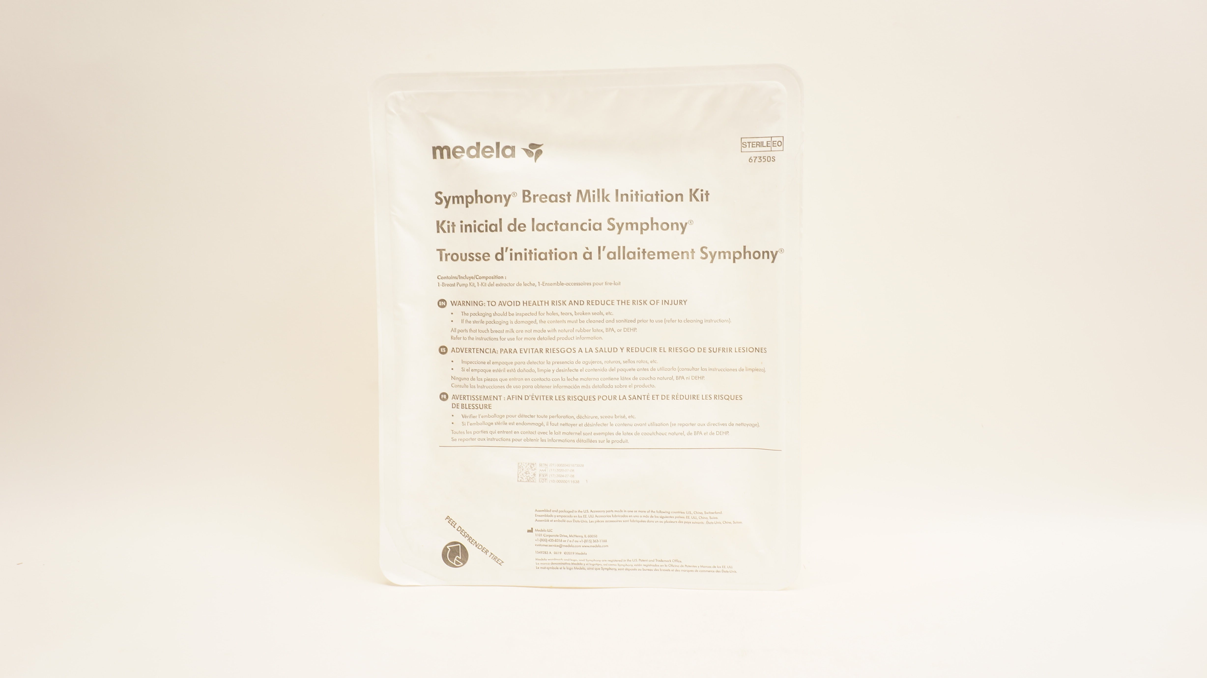 Medela 67350s Symphony Breast Milk Initiation Kit