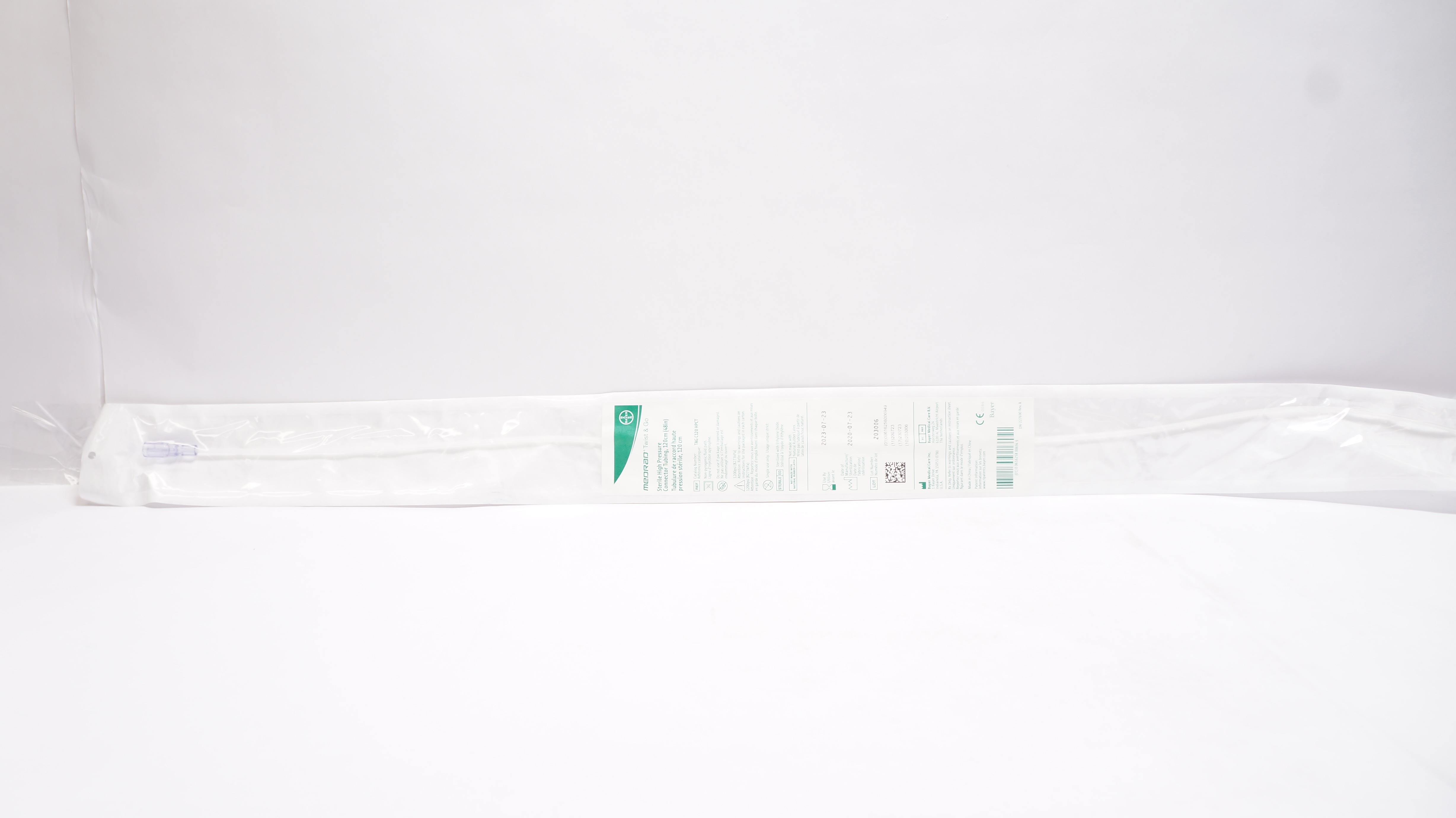 Bayer TAG C120 HPCT MEDRAD Twist & Go Sterile High Pressure Connector Tubing (x)