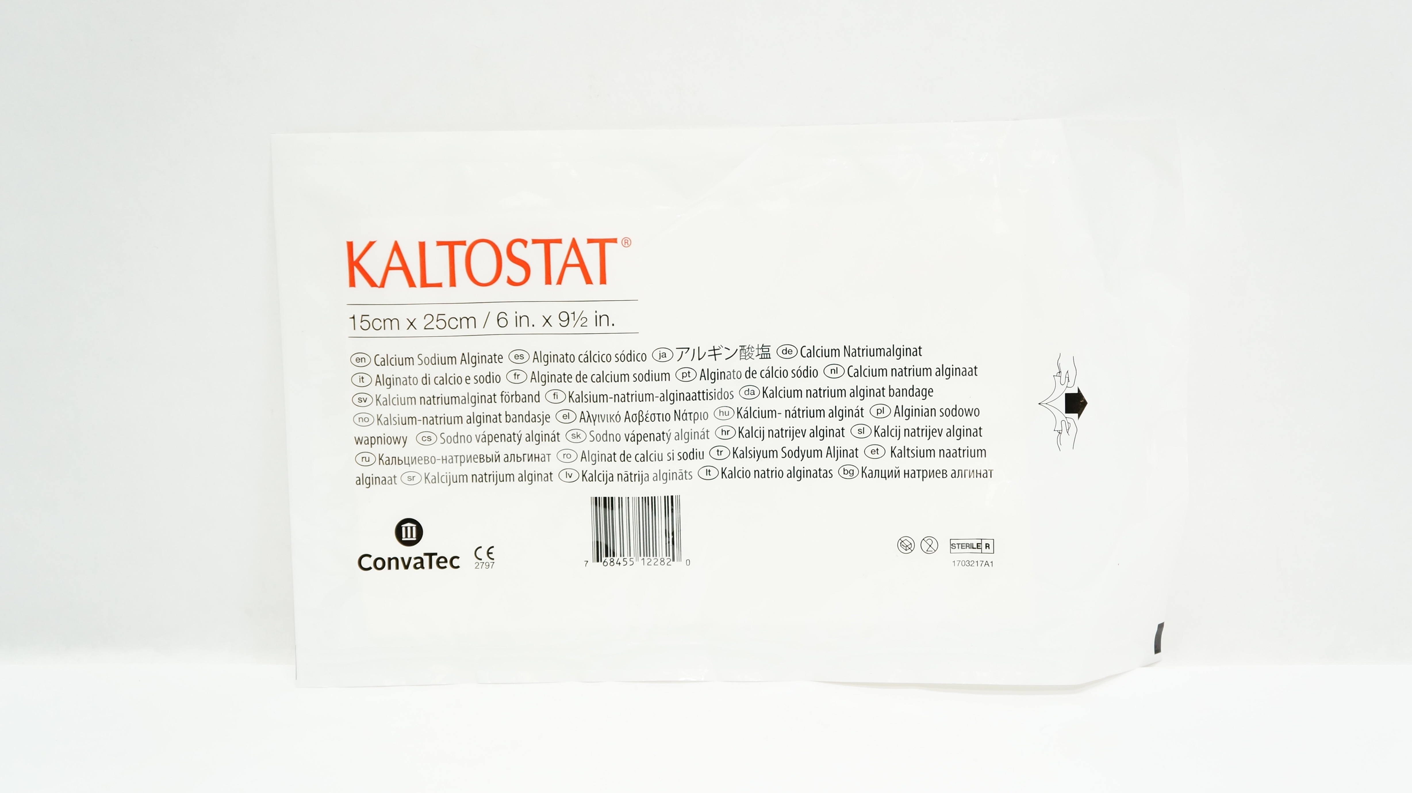 ConvaTec Kaltostat Calcium Sodium Alginate 6inch x 9-1/2inch