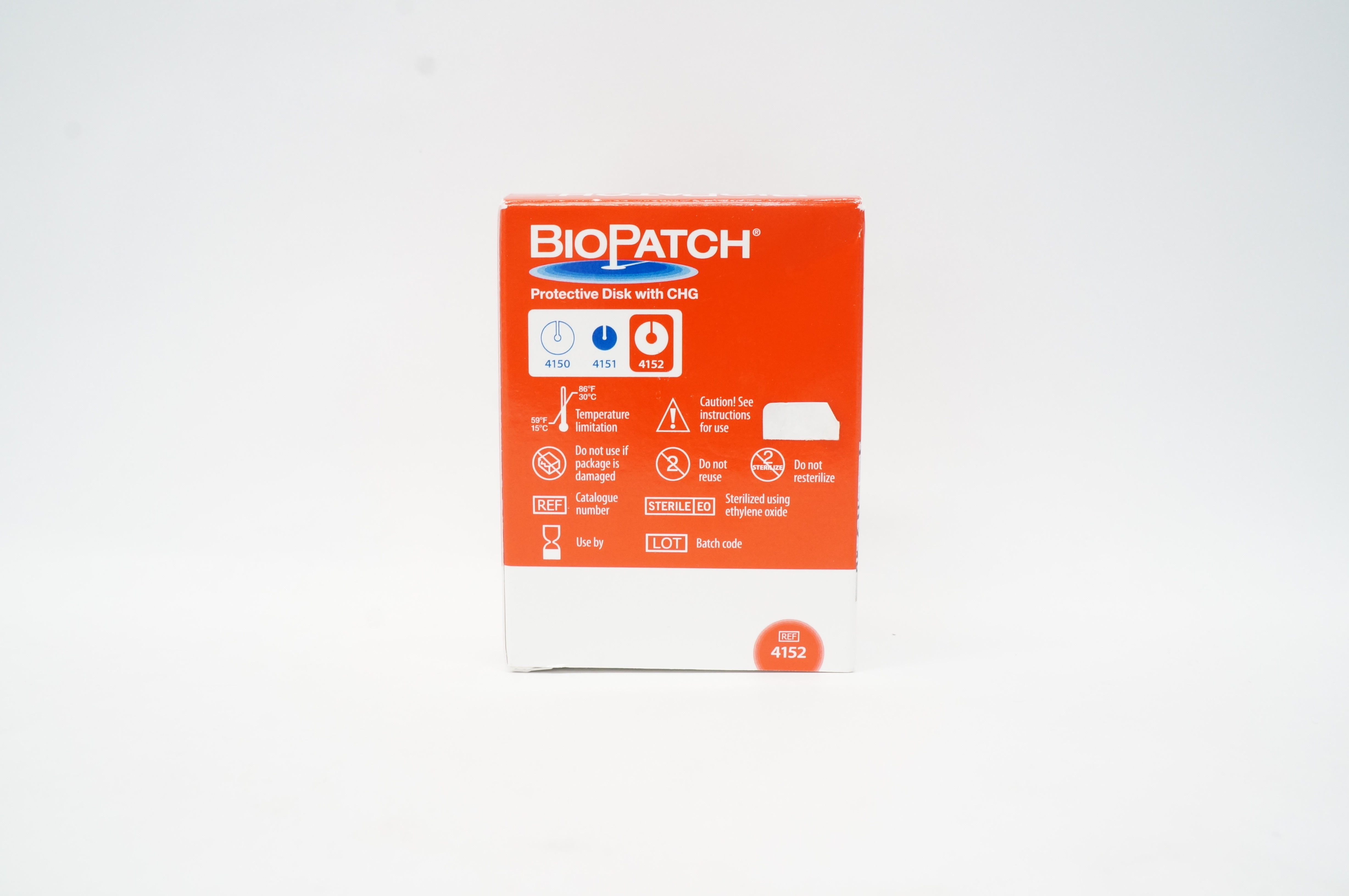 Ethicon 4152 BioPatch Protective Disk With CHG 1 inch x 7.0 mm (x) - Box of 10