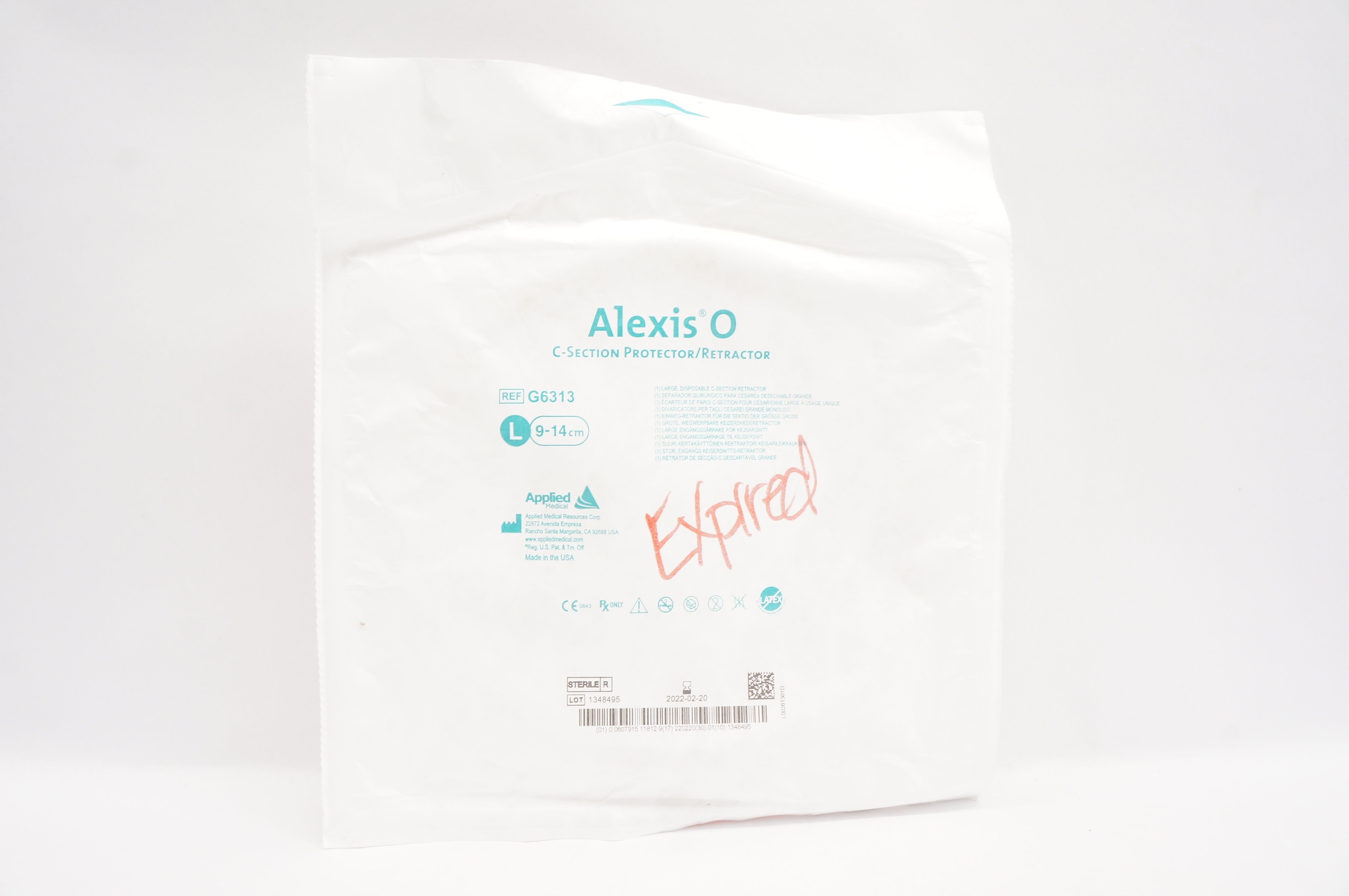 Applied Medical G6313 Alexis O C-Section Protector/Retractor 9-14cm (x)