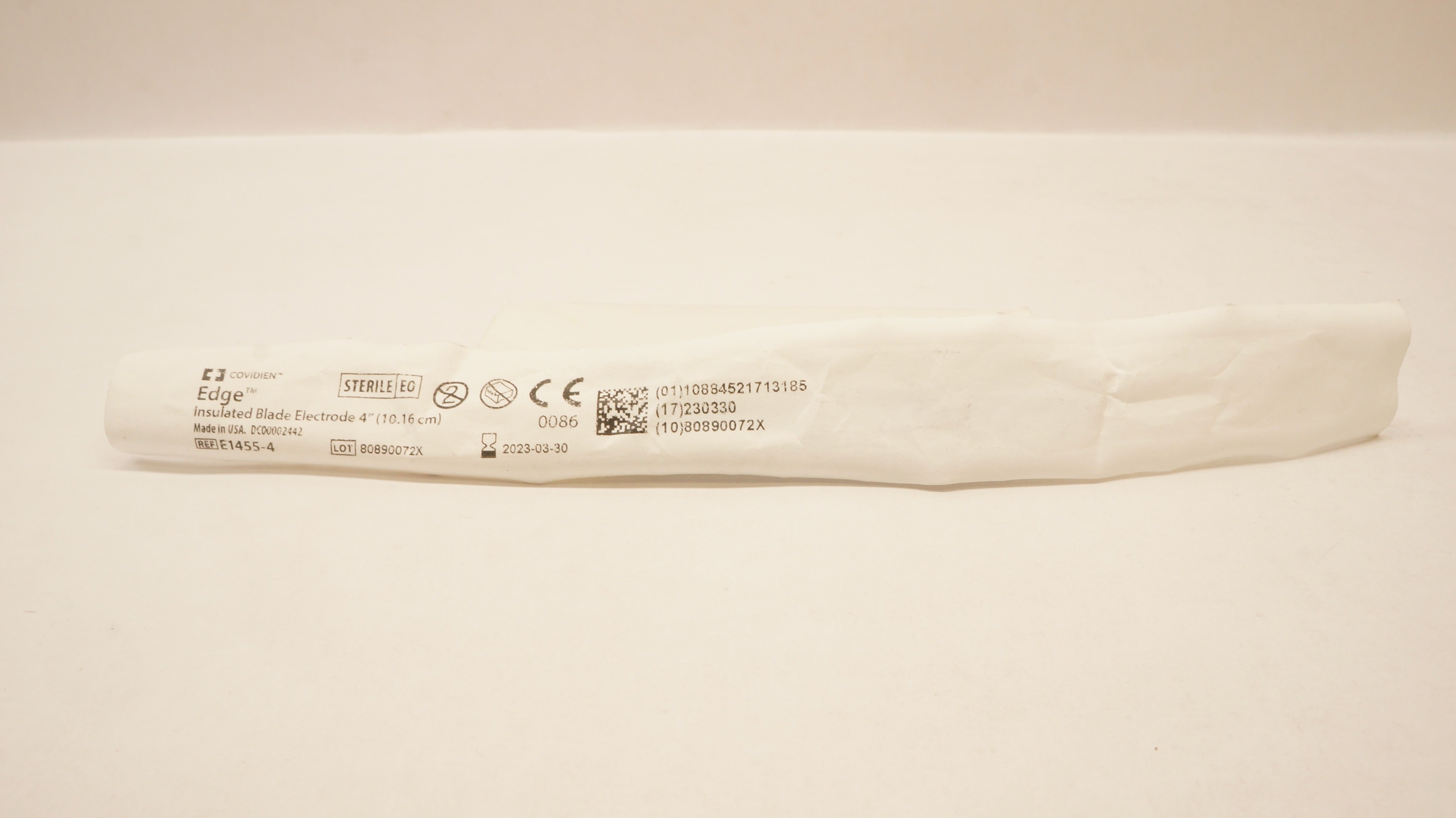 Covidien E1455-4 Edge Insulated Blade Electrode 4inch
