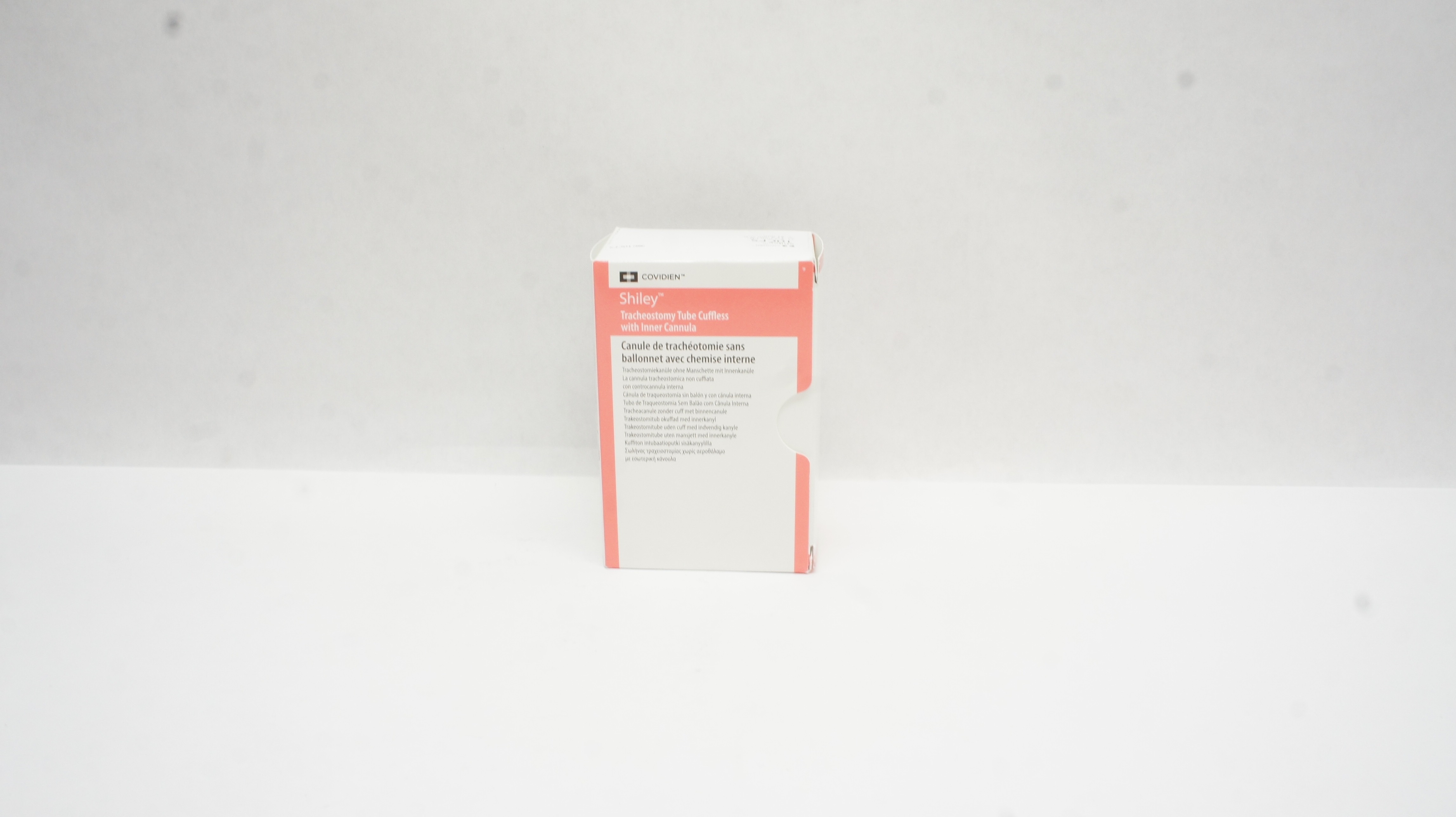 Covidien 10CFS Shiley Tracheostomy Tube Cuffless 8.9mm ID, 13.8mm OD